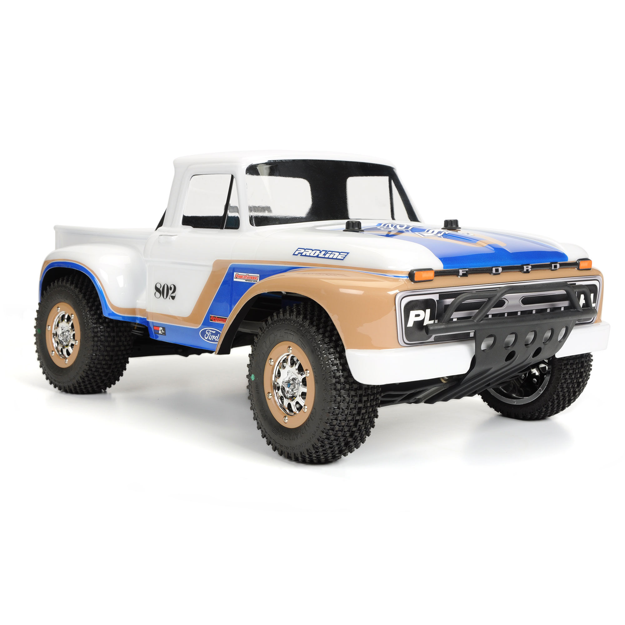 1/10 1966 Ford F-100 Clear Body: Short Course-7