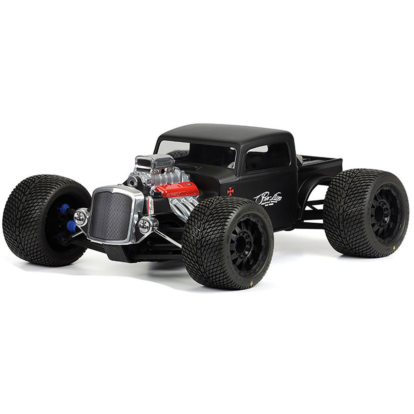 1/8 Rat Rod Clear Body: Monster Truck-2