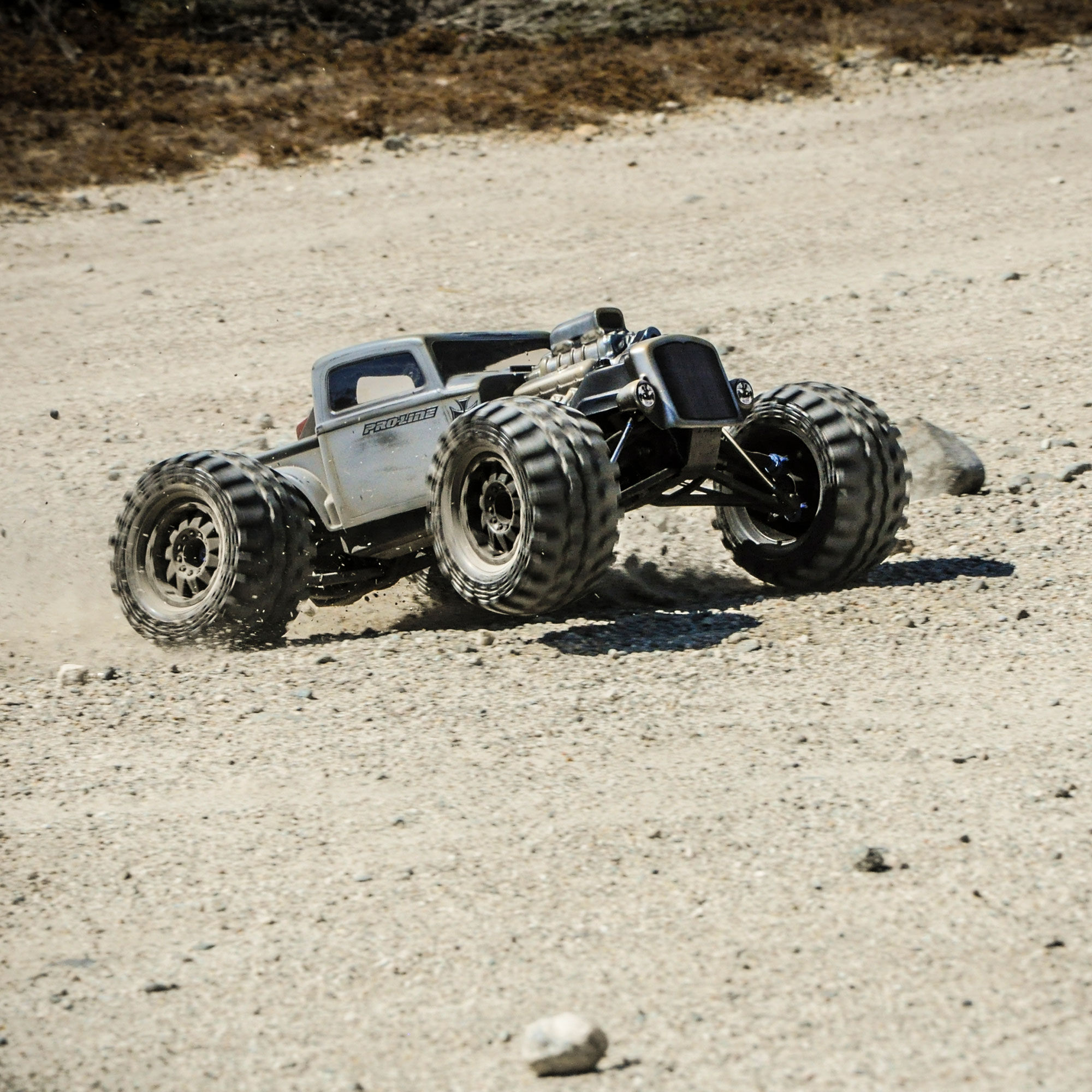 1/8 Rat Rod Clear Body: Monster Truck-12