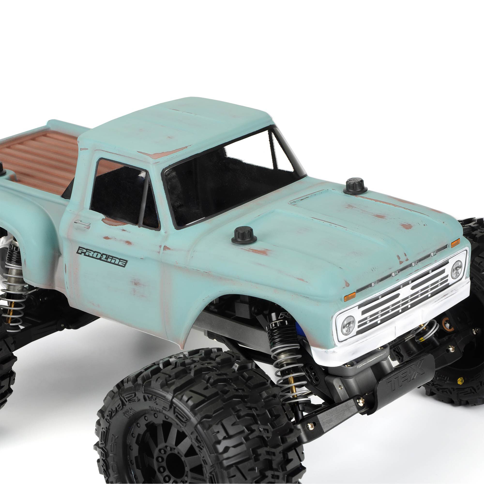 1/10 1966 Ford F-100 Clear Body: Stampede-7