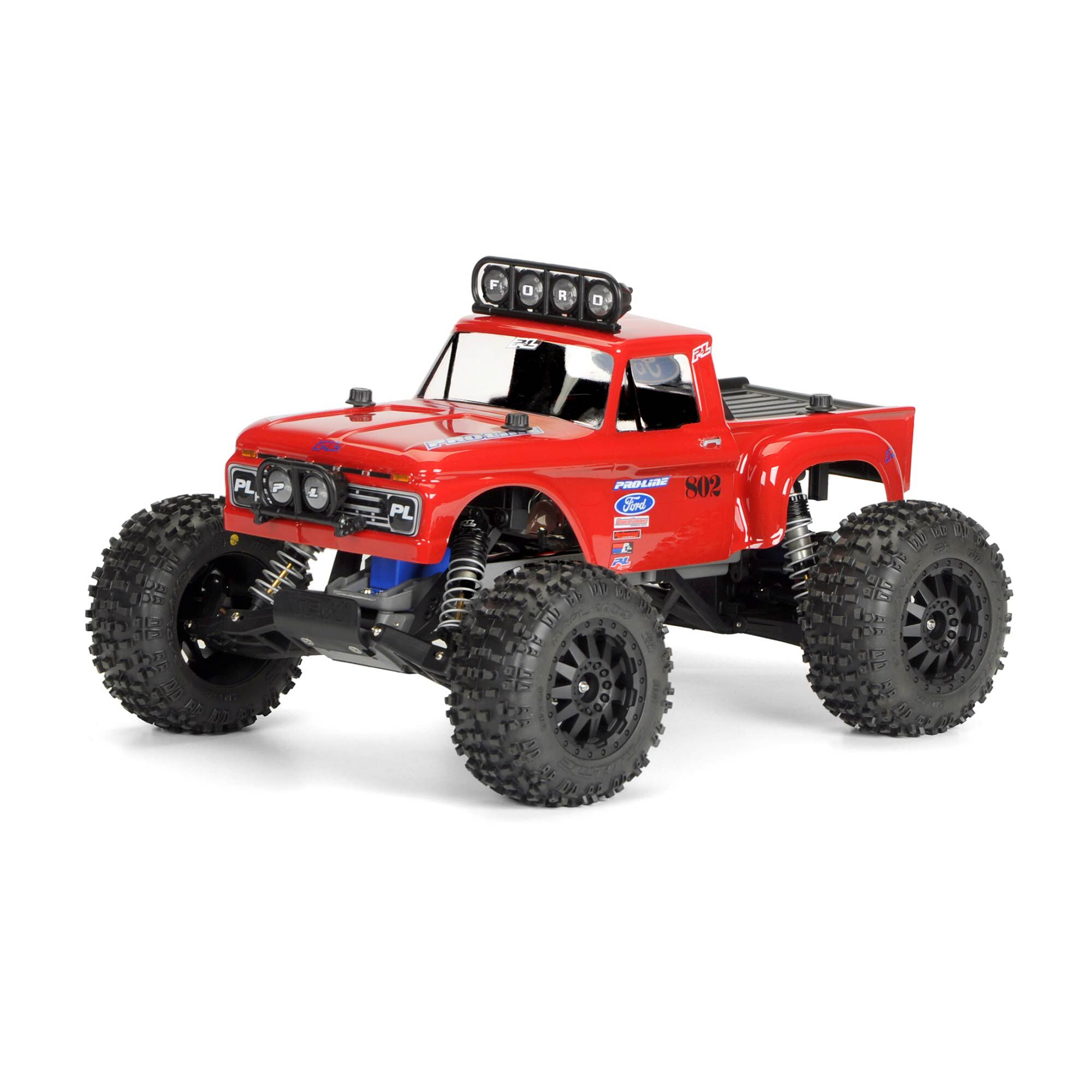 1/10 1966 Ford F-100 Clear Body: Stampede-9