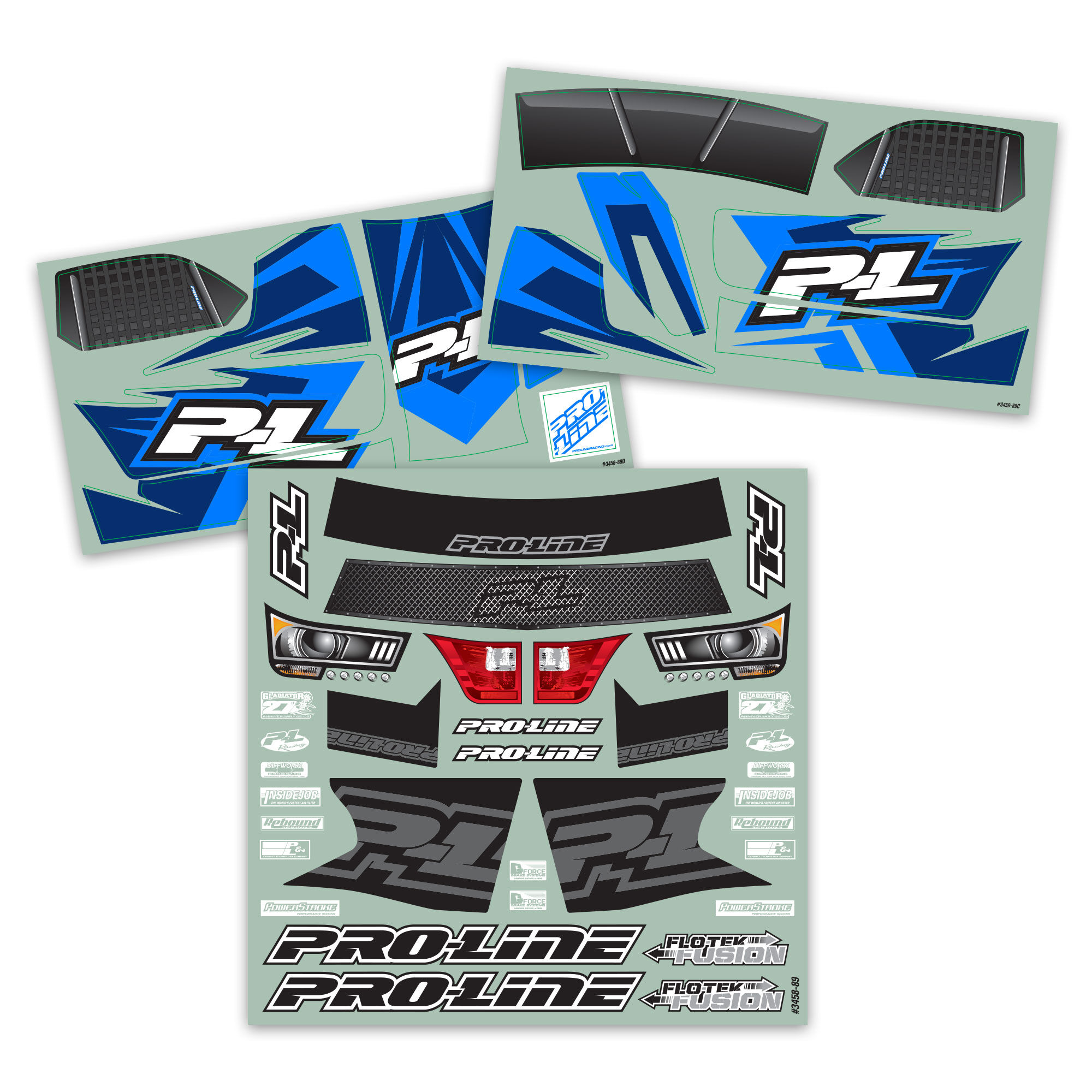 1/10 Pre-Cut Flo-Tek Fusion Tough-Color Black Body: Short Co-8