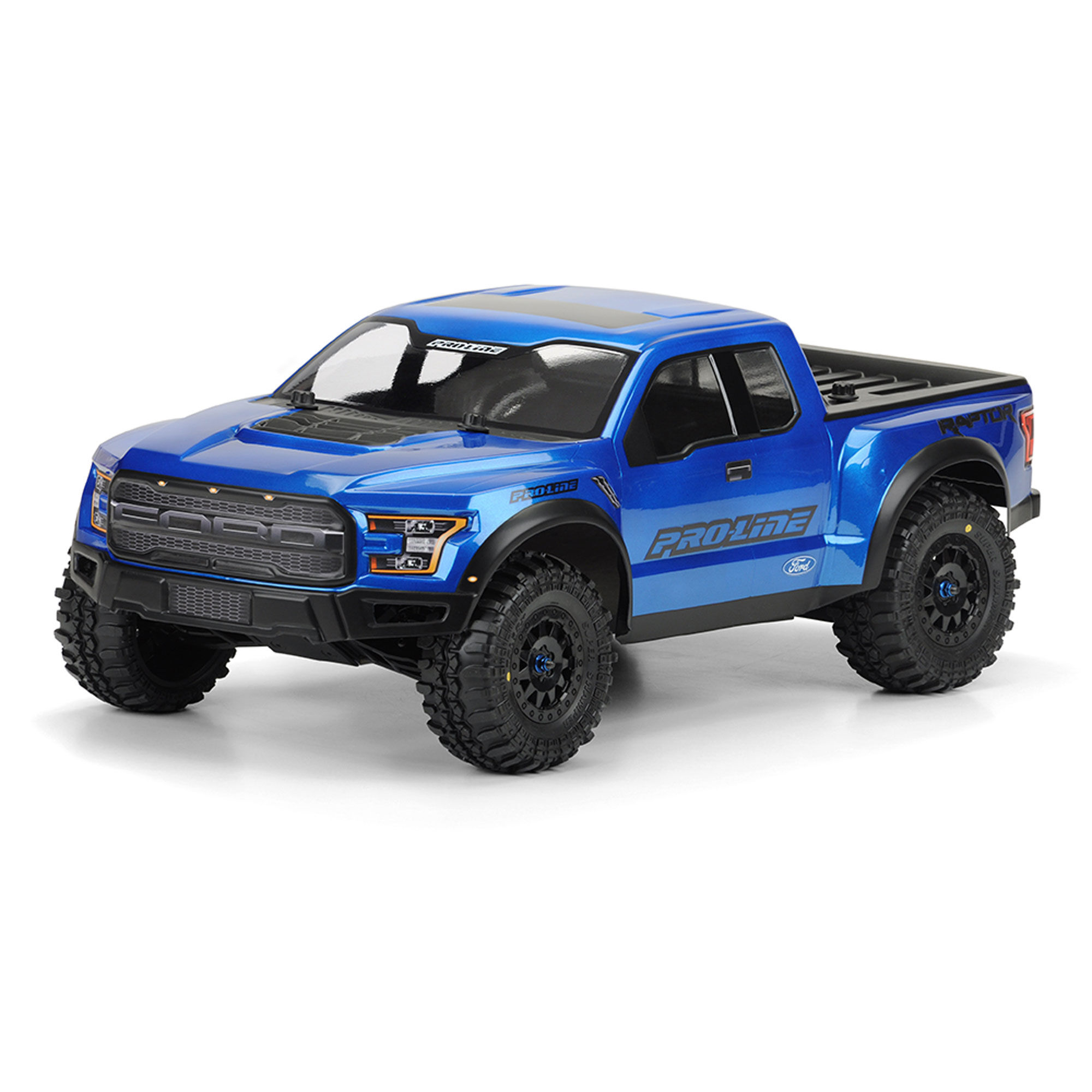 1/10 2017 Ford F-150 Raptor True Scale Clear Body: Short Cou-4