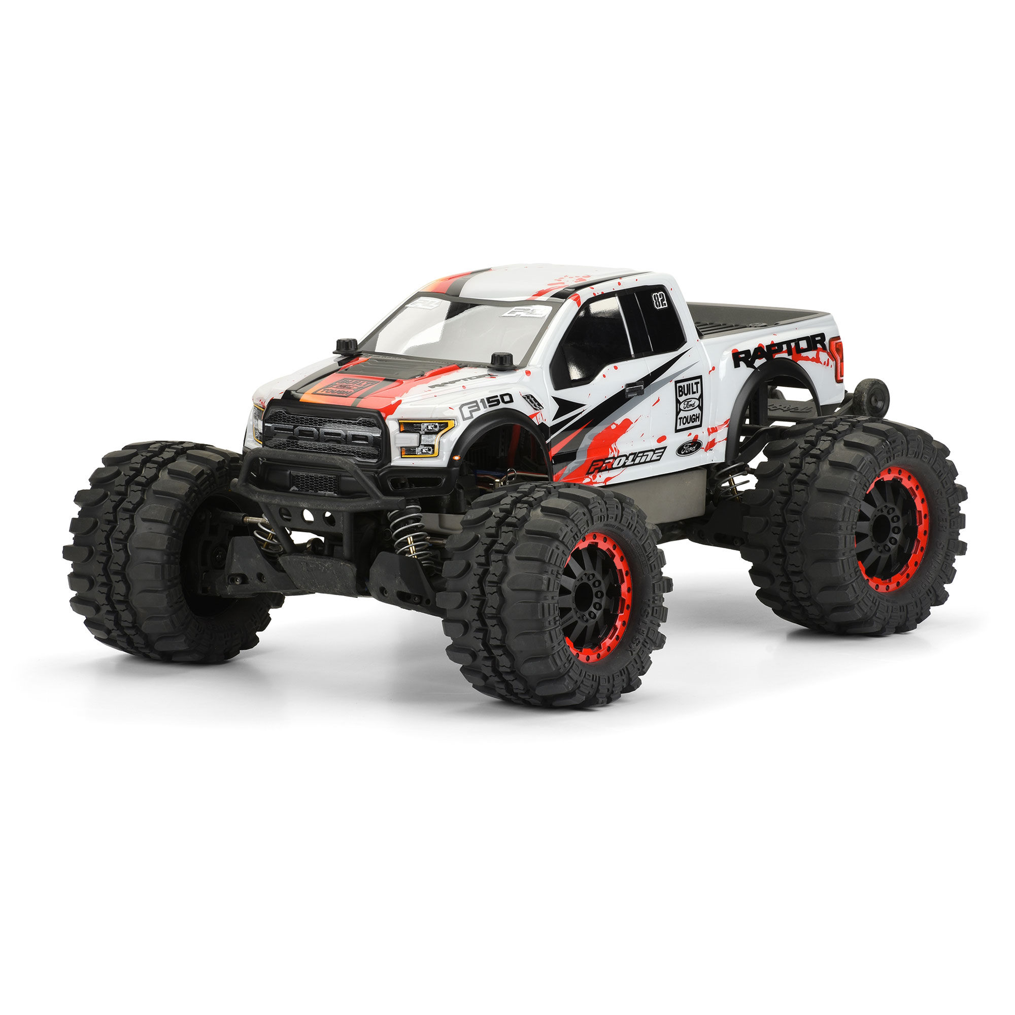 1/10 2017 Ford F-150 Raptor Clear Body: Stampede-4