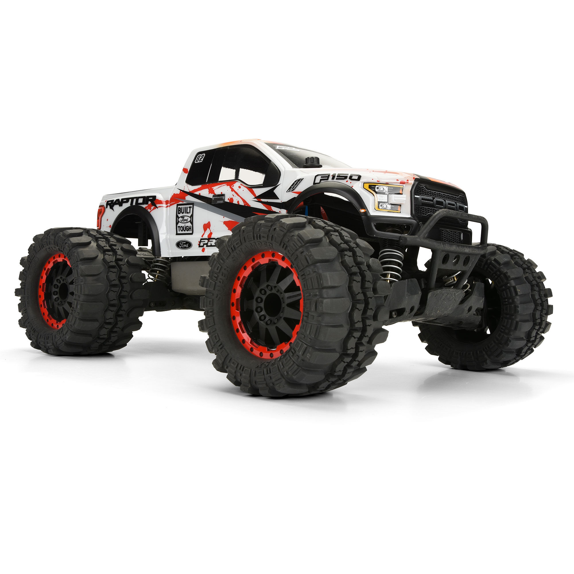 1/10 2017 Ford F-150 Raptor Clear Body: Stampede-8