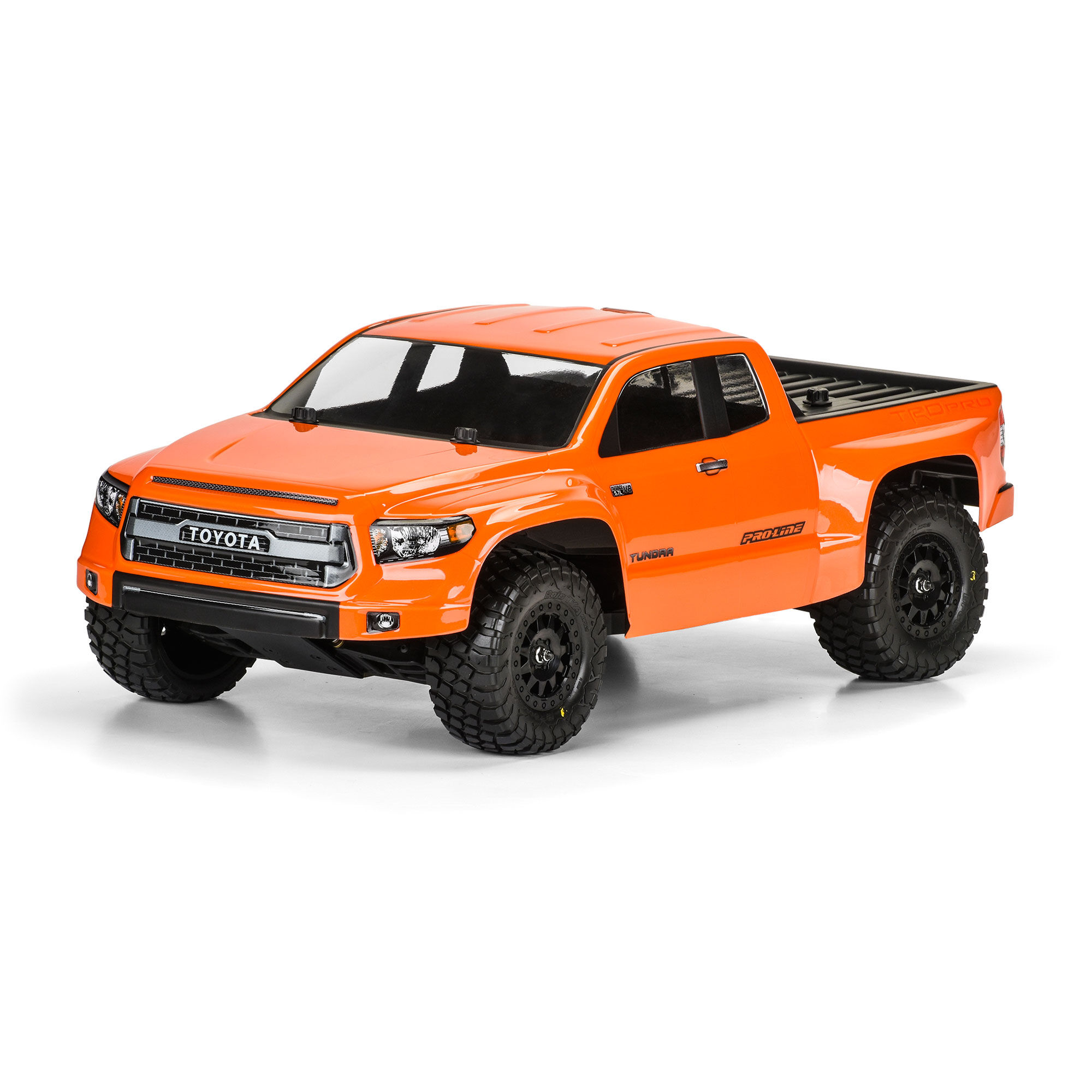 1/10 Toyota Tundra TRD Pro True Scale Clear Body: Short Cour-4