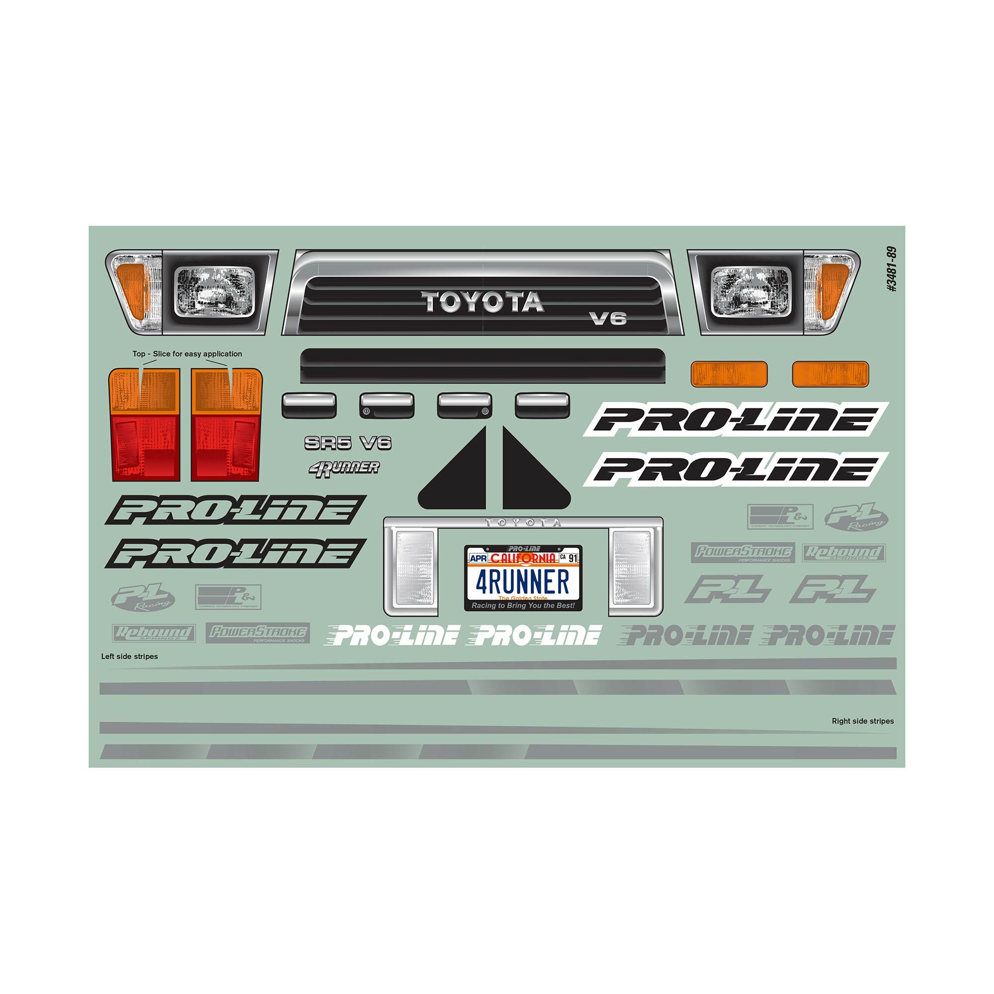 1/10 1991 Toyota 4Runner Clear Body 12.3" (313mm) Wheelbase-9