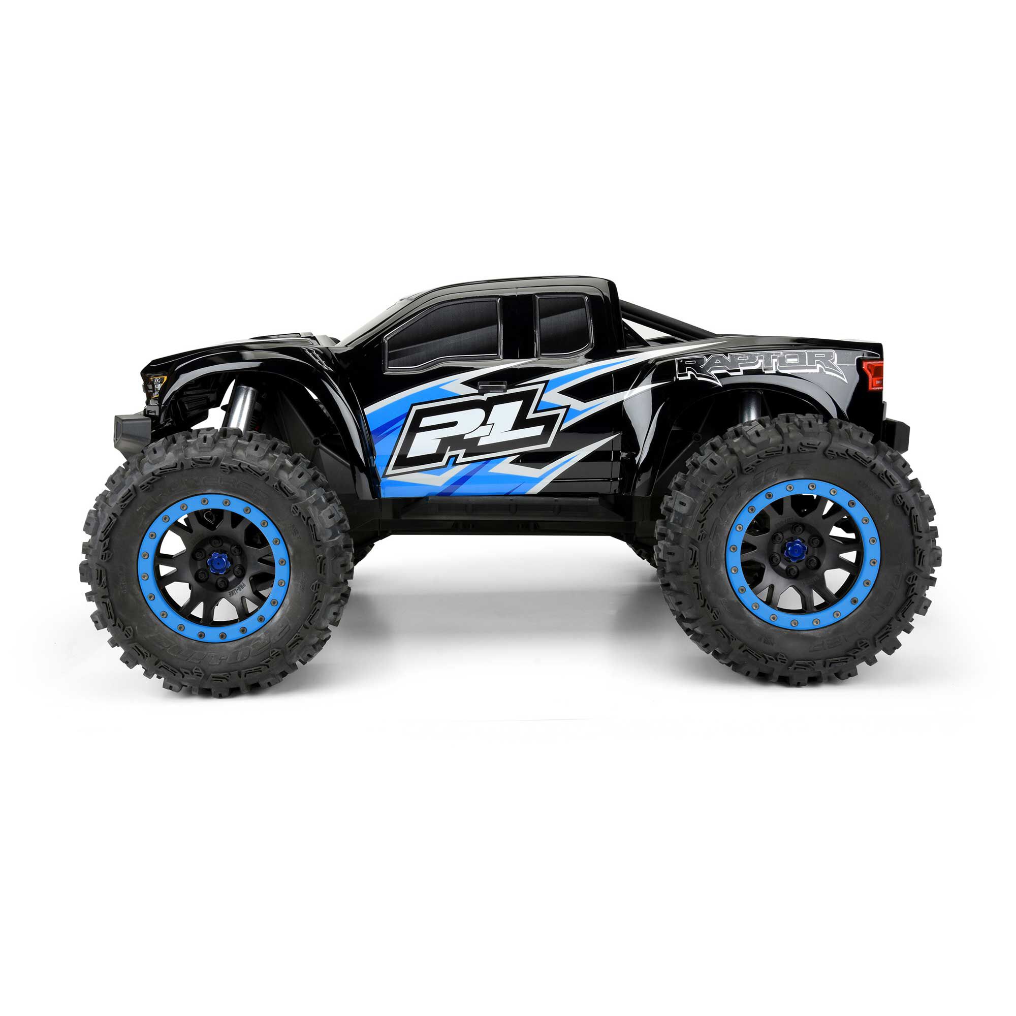 1/5 Pre-Cut 2017 Ford F-150 Raptor Tough-Color Black Body: X-4
