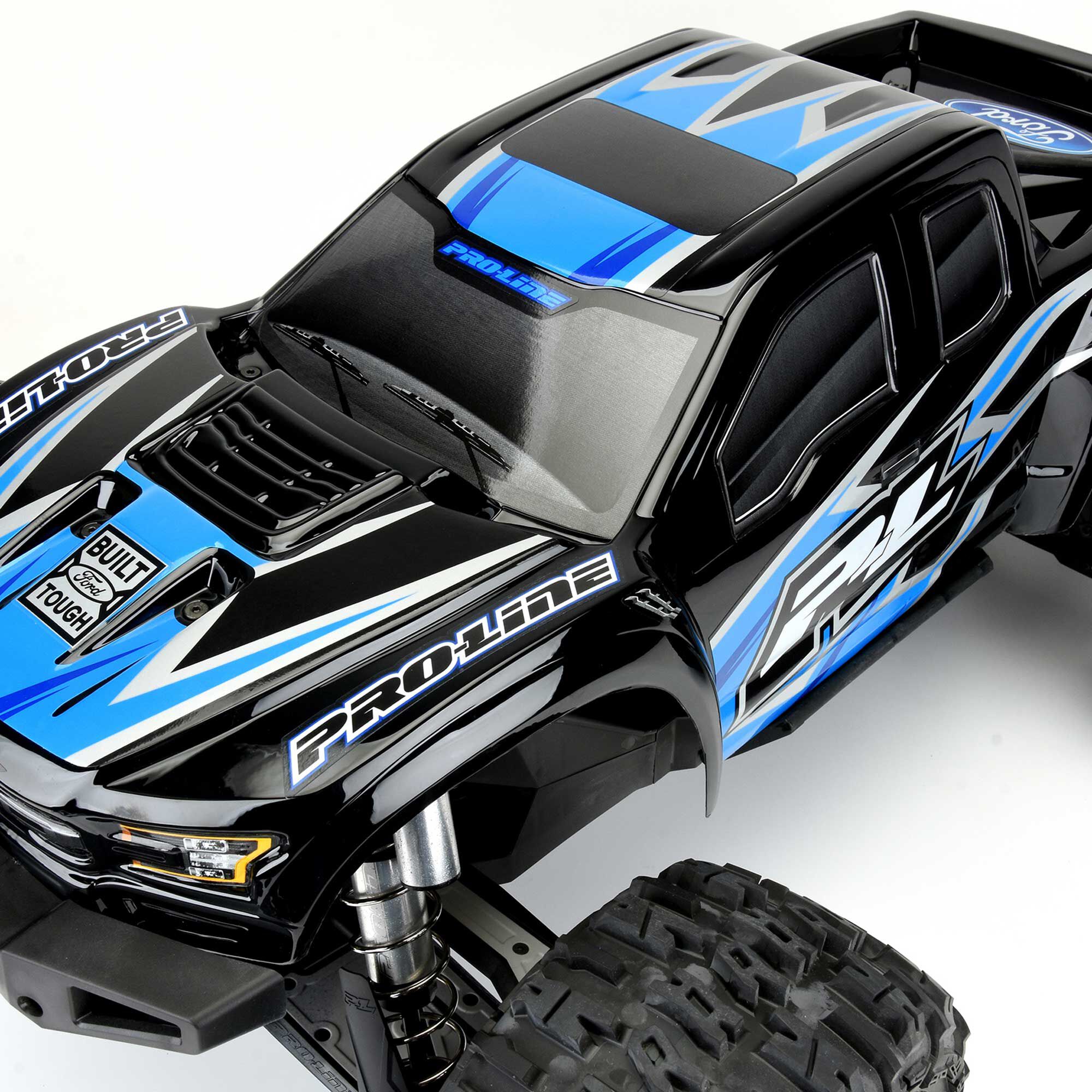 1/5 Pre-Cut 2017 Ford F-150 Raptor Tough-Color Black Body: X-6