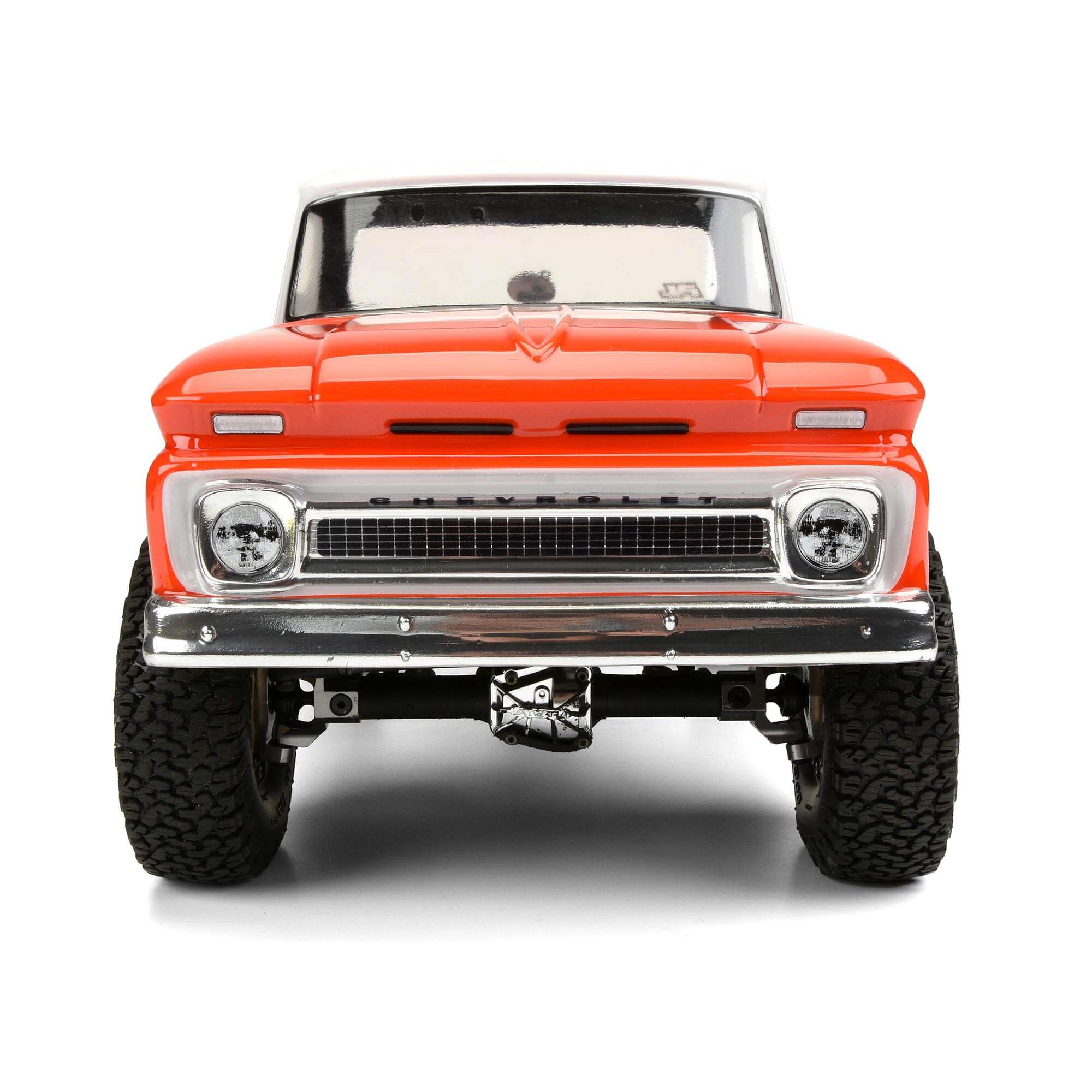1/10 1966 Chevrolet C-10 Clear Body 12.3" (313mm) Wheelbase-8