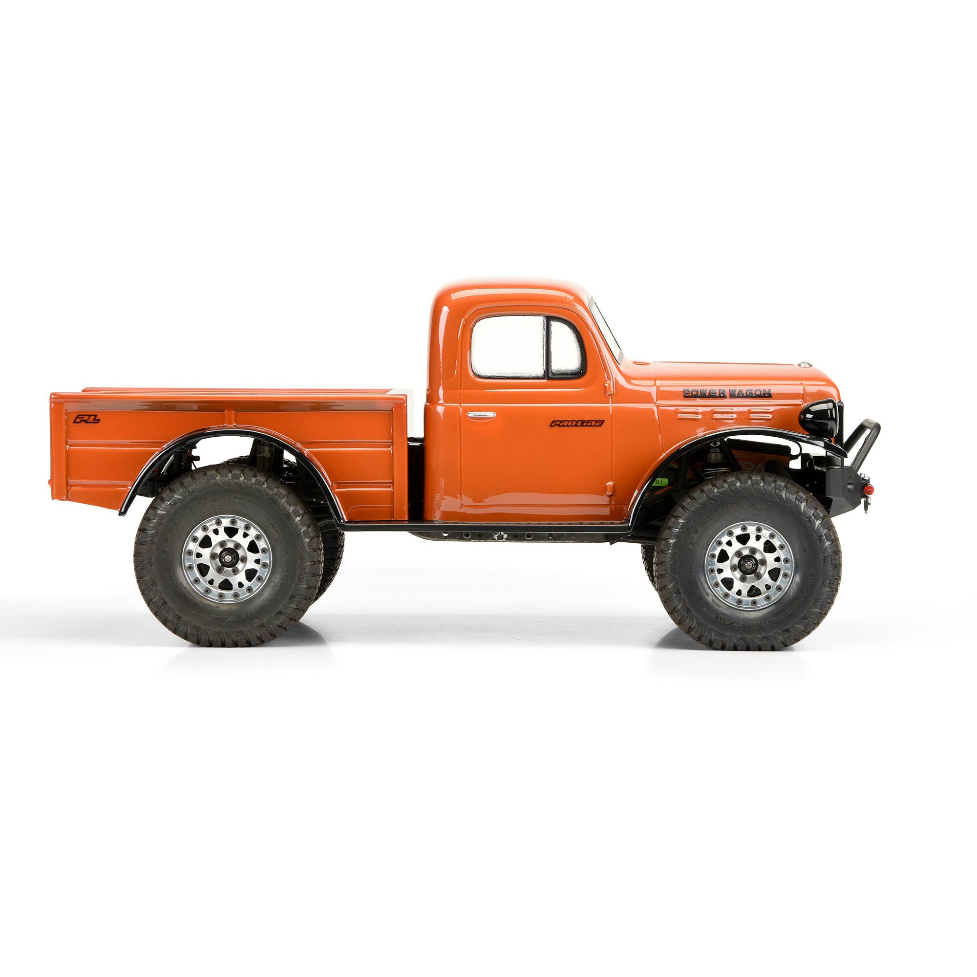 1/10 1946 Dodge Power Wagon Clear Body 12.3" (313mm) WB Craw-5