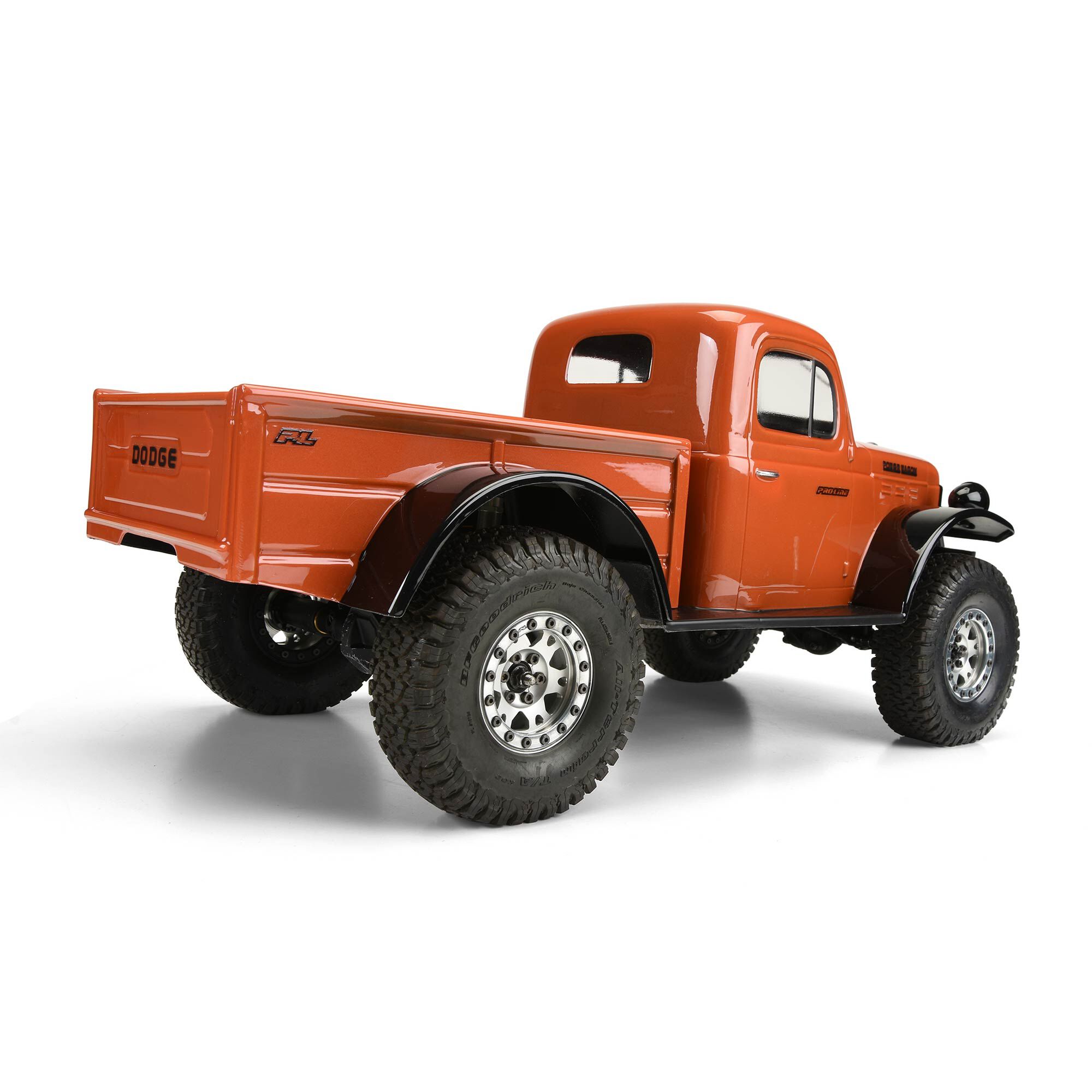 1/10 1946 Dodge Power Wagon Clear Body 12.3" (313mm) WB Craw-6
