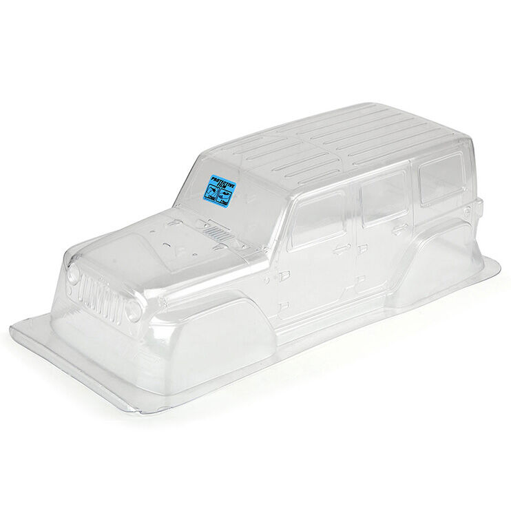 1/10 Jeep Wrangler Unlimited Rubicon Clr Body 12.8" WB TRX-4-3
