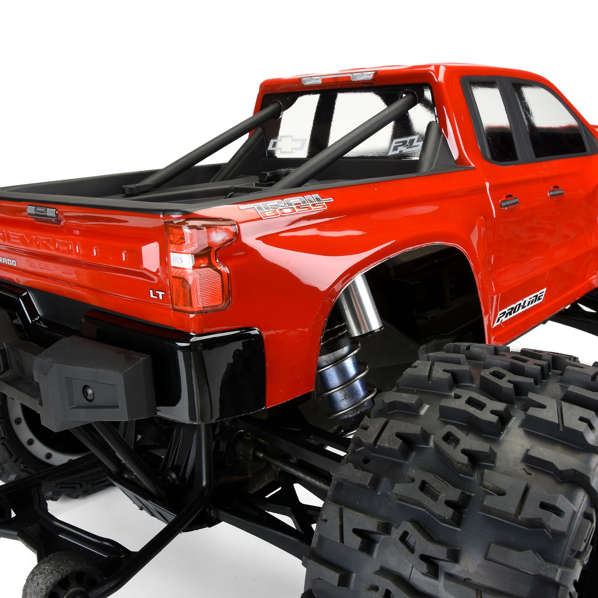 1/5 Pre-Cut 2019 Chevy Silverado Z71 Trail Boss Clear Body:-6