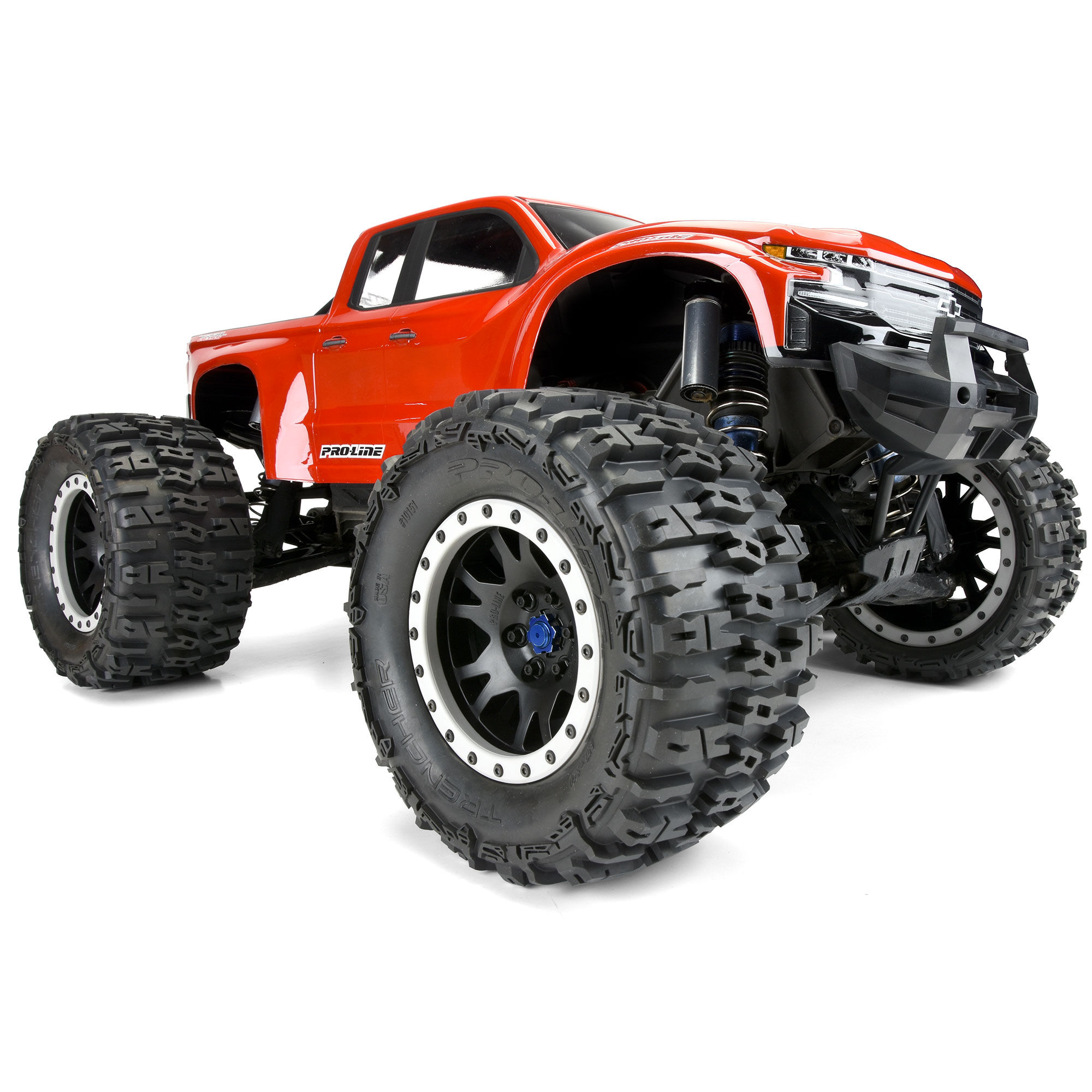 1/5 Pre-Cut 2019 Chevy Silverado Z71 Trail Boss Clear Body:-9