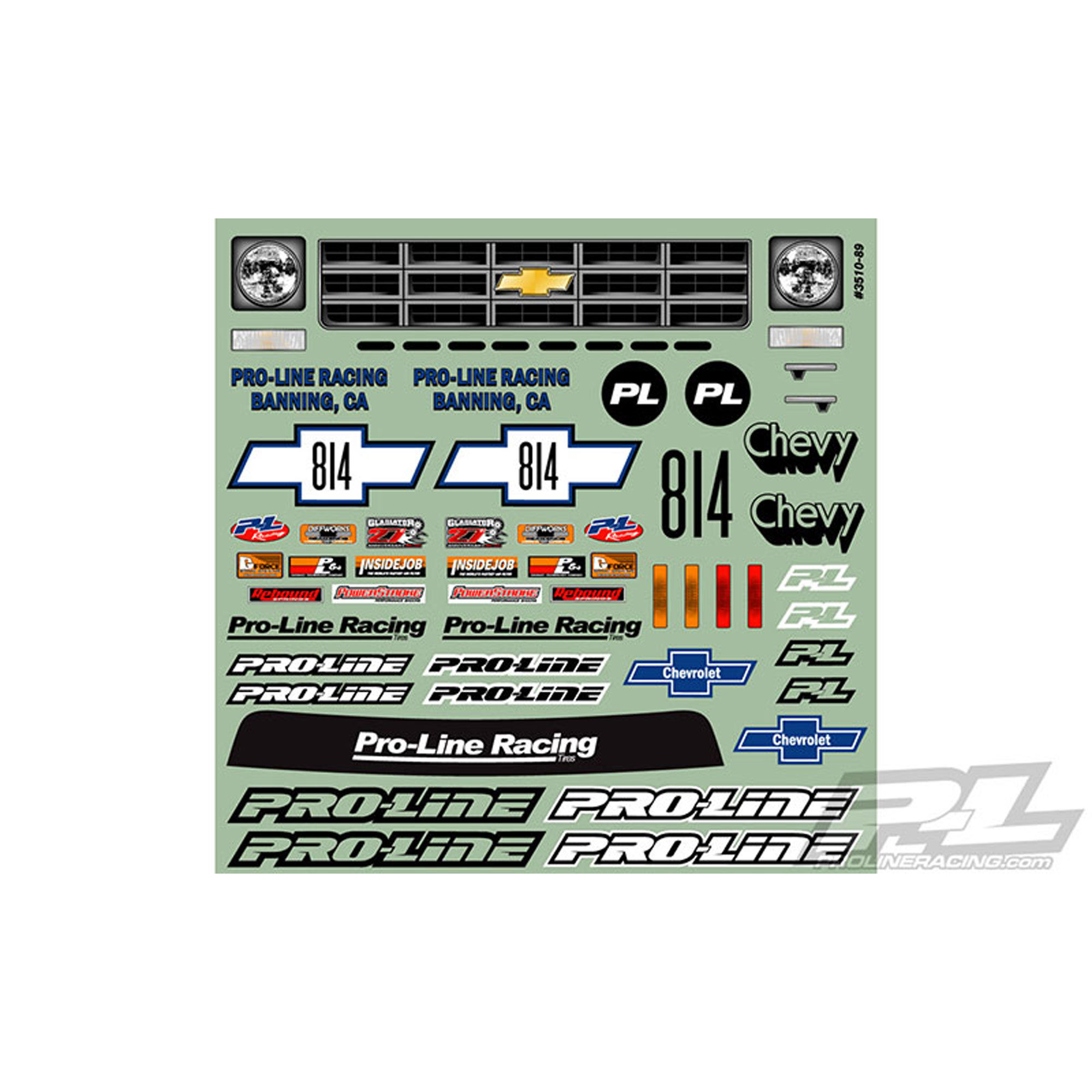1/10 1978 Chevy C-10 Race Truck Clear Body: Short Course-4