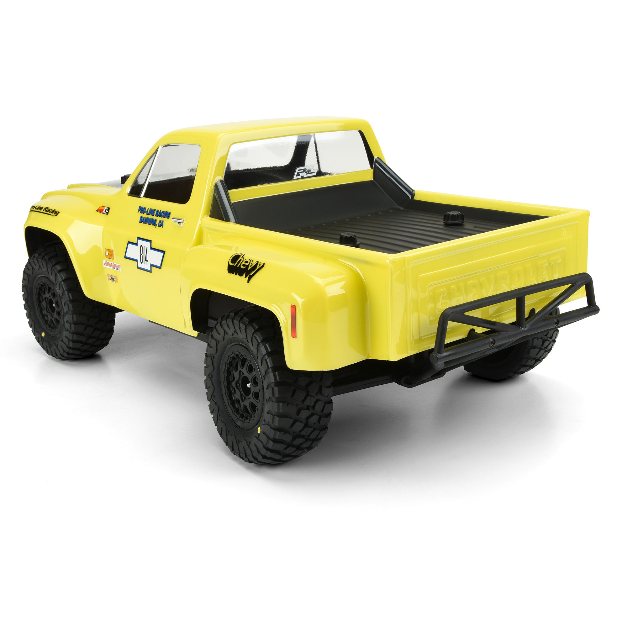 1/10 1978 Chevy C-10 Race Truck Clear Body: Short Course-6