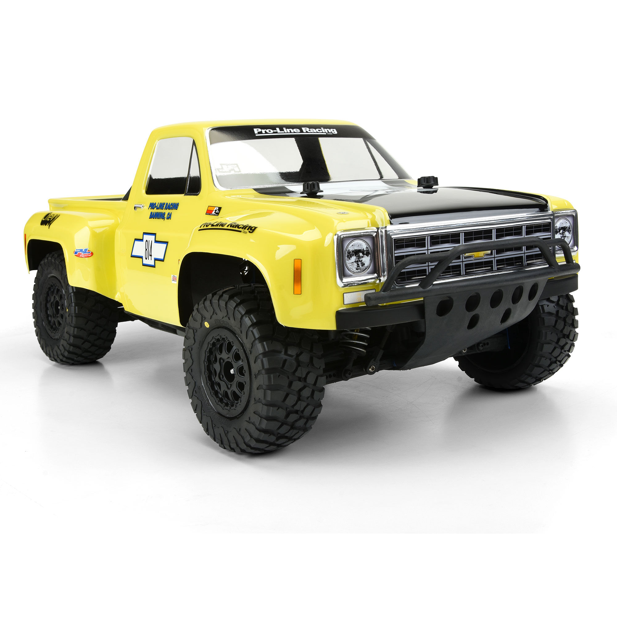 1/10 1978 Chevy C-10 Race Truck Clear Body: Short Course-7