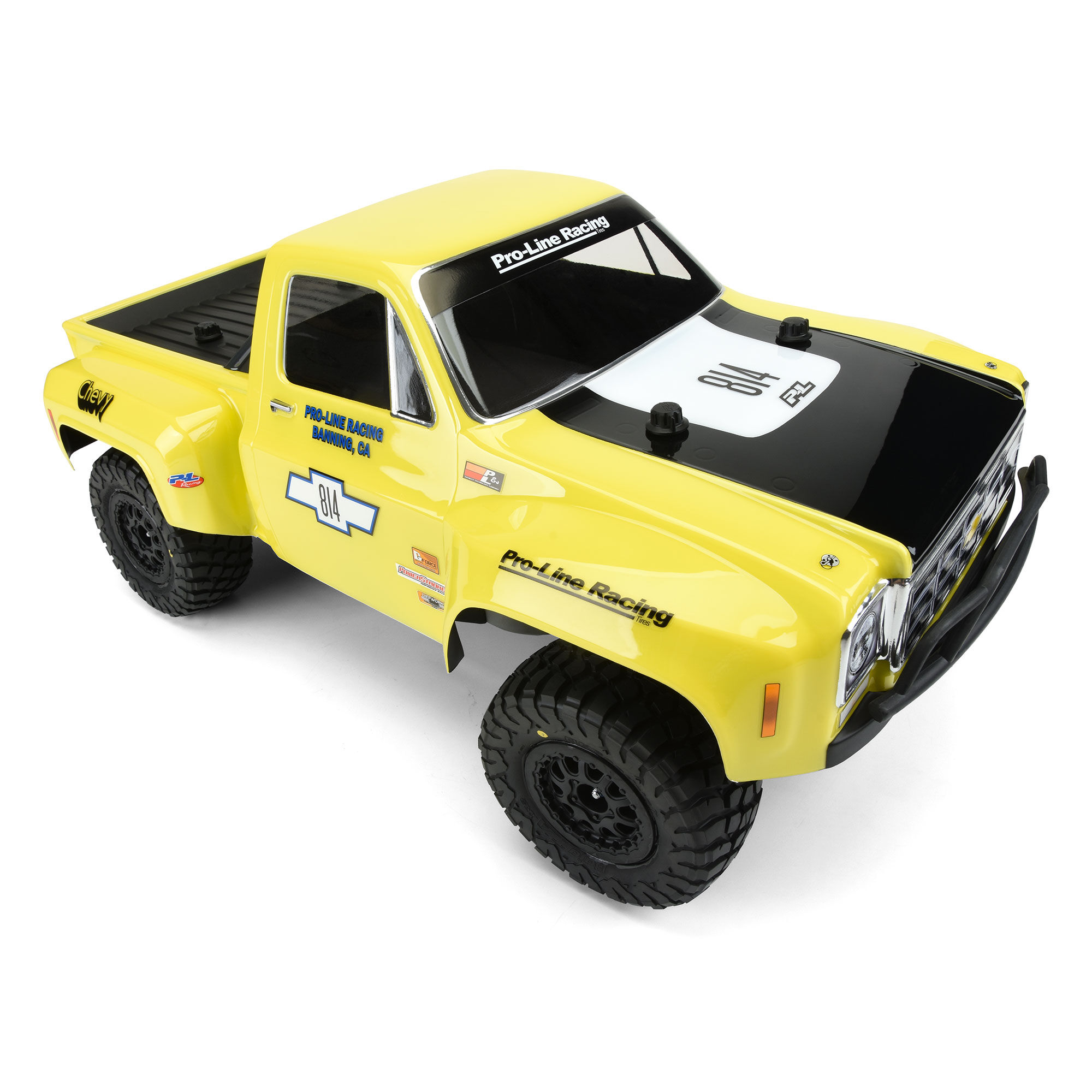 1/10 1978 Chevy C-10 Race Truck Clear Body: Short Course-8