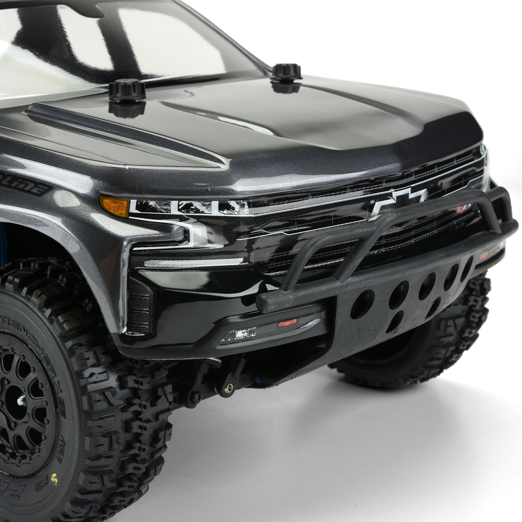 1/10 2019 Chevy Silverado Z71 Trail Boss Clear Body: Short C-8