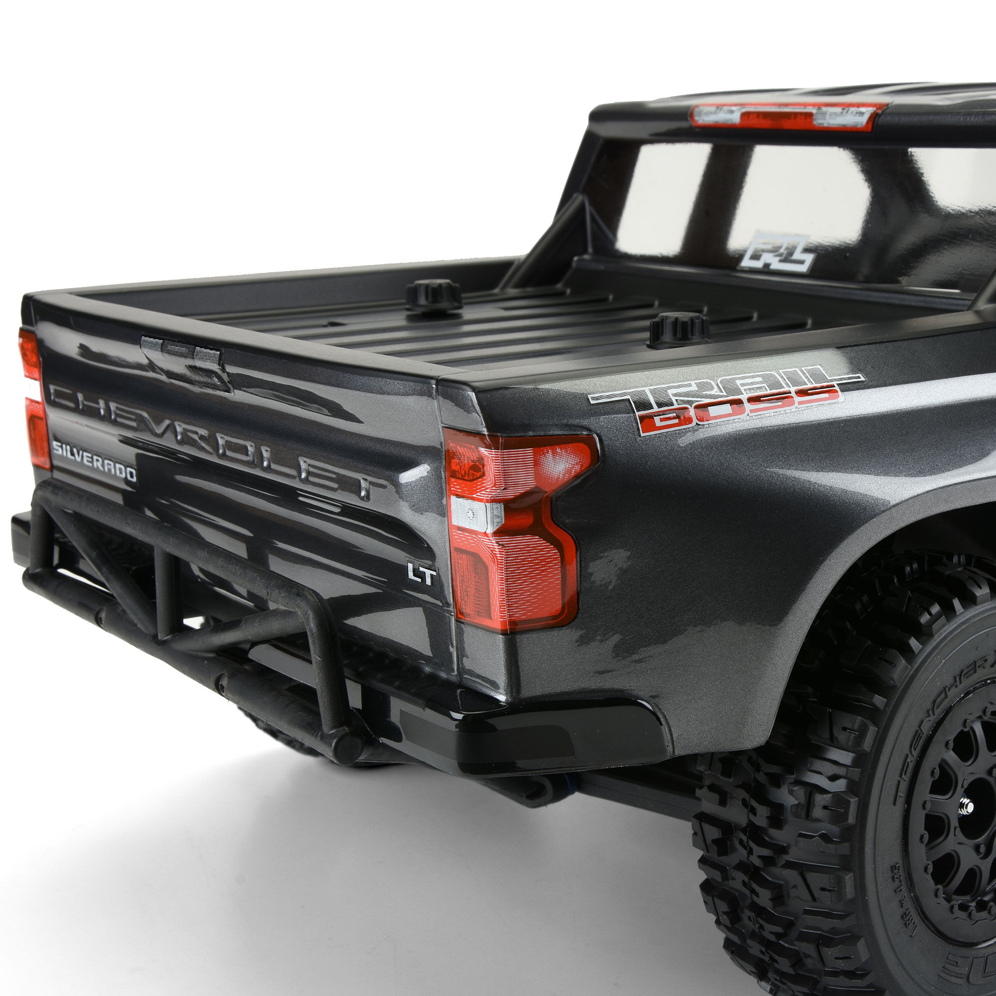1/10 2019 Chevy Silverado Z71 Trail Boss Clear Body: Short C-9