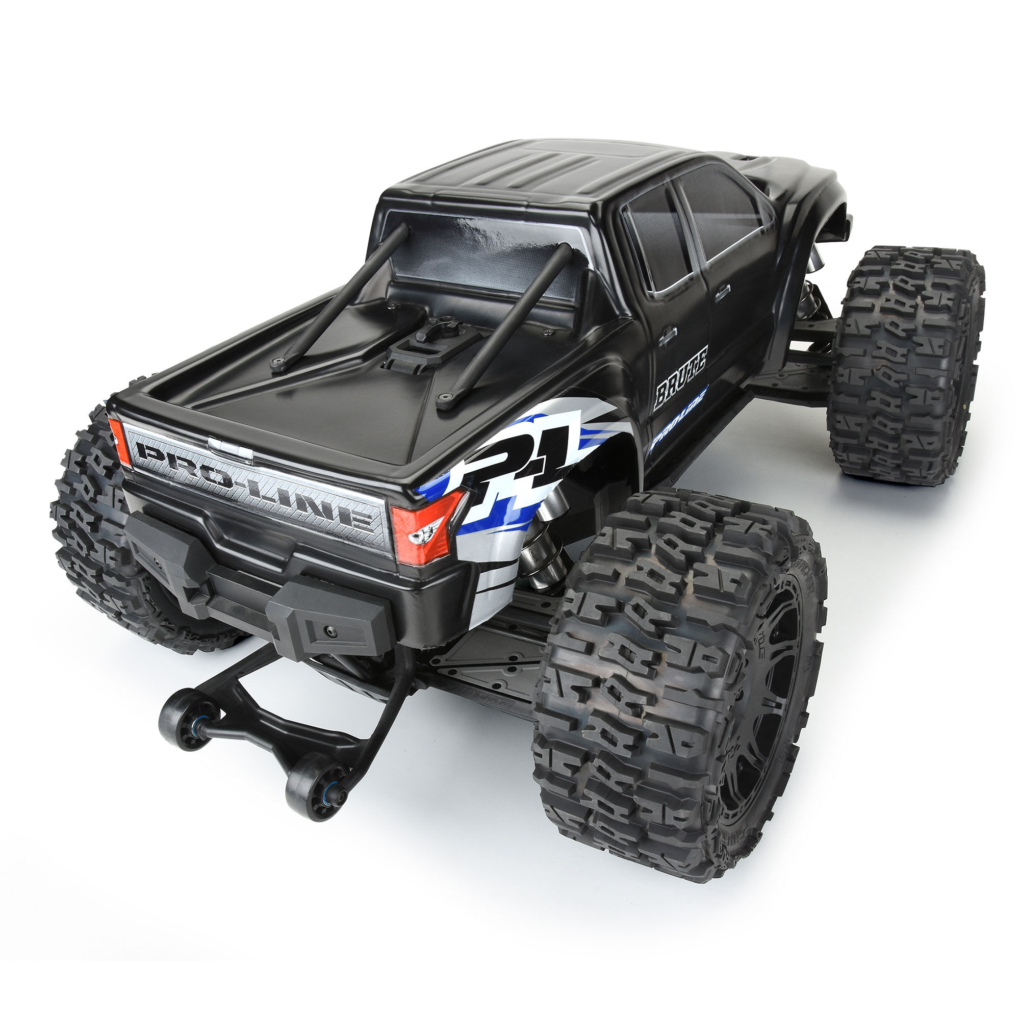 1/5 Pre-Cut Brute Bash Armor Black Body: X-MAXX-6