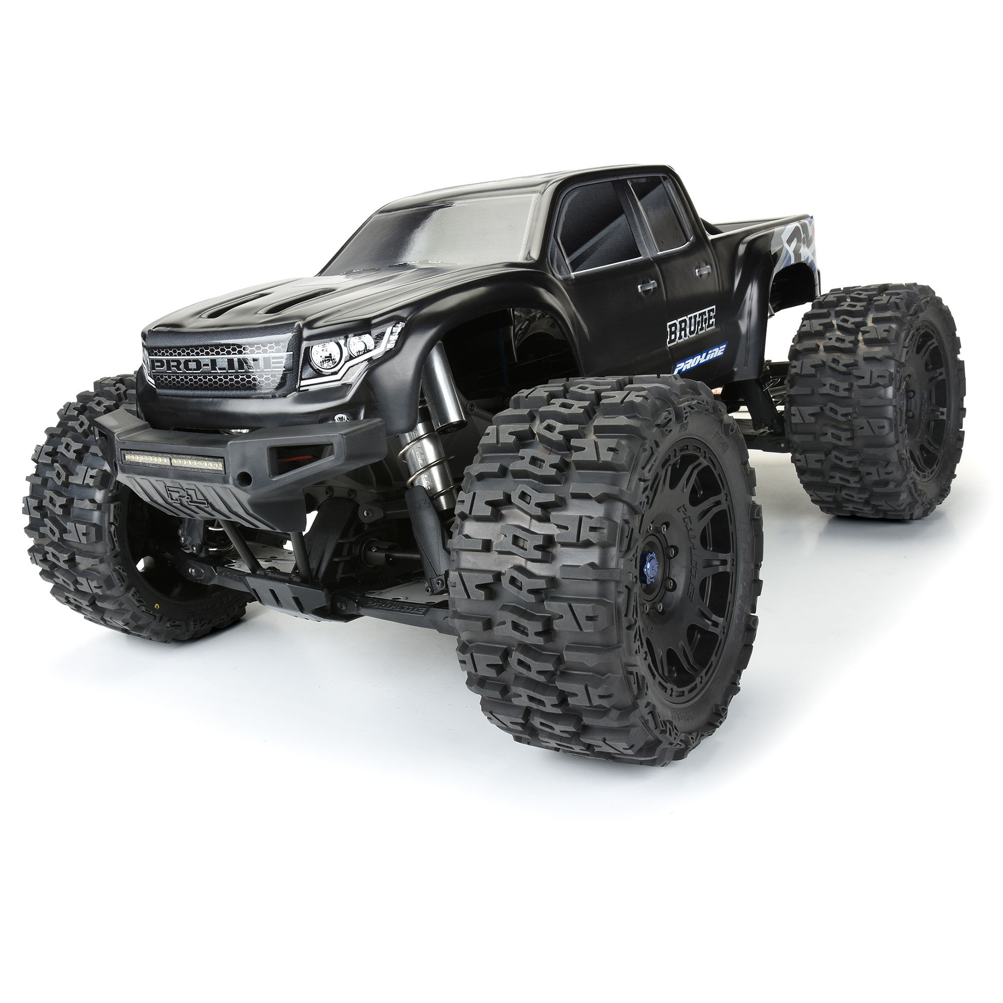 1/5 Pre-Cut Brute Bash Armor Black Body: X-MAXX-8