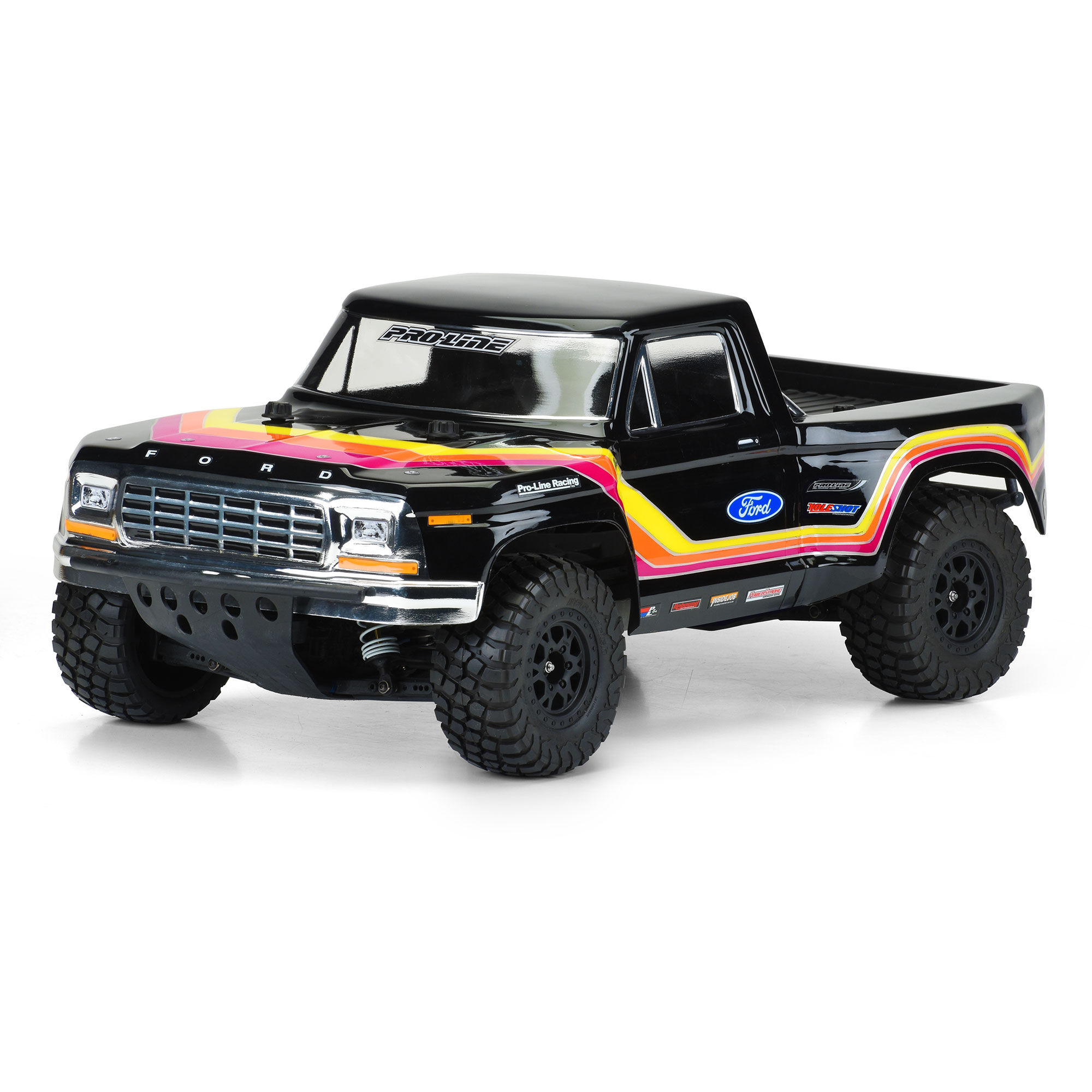 1/10 1979 Ford F-150 Race Truck Clear Body: Short Course-3