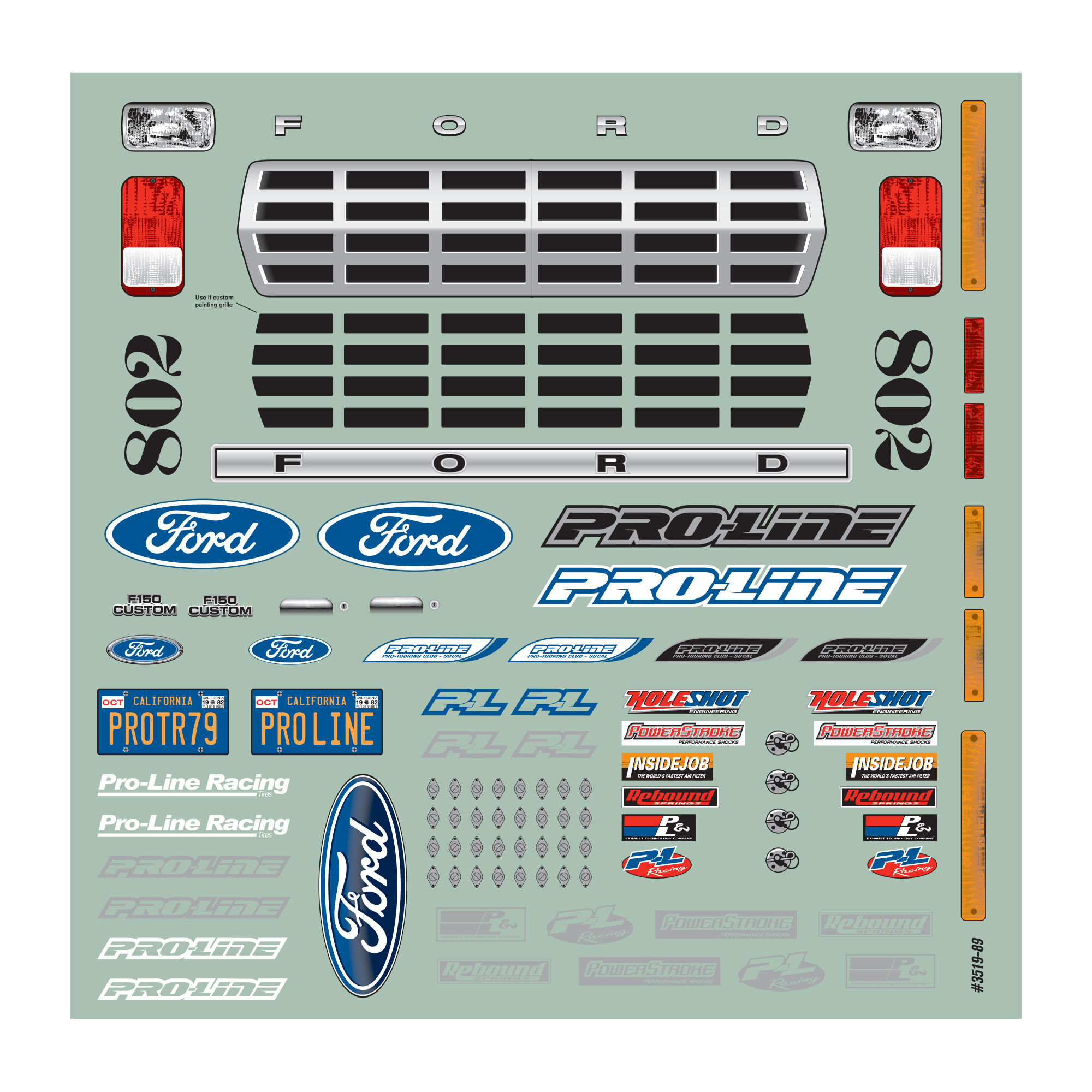 1/10 1979 Ford F-150 Race Truck Clear Body: Short Course-9