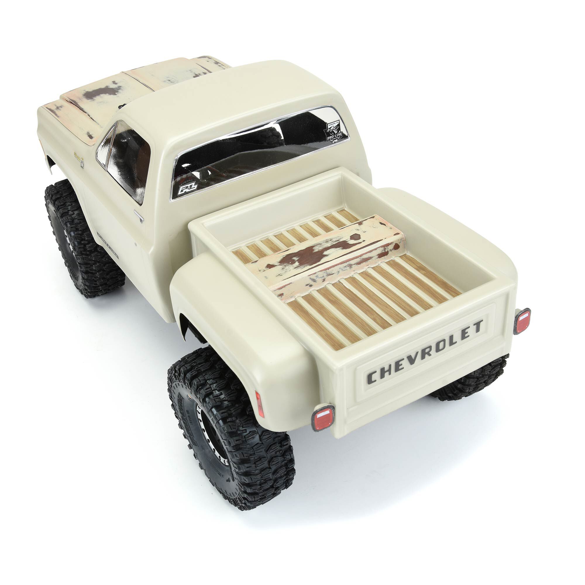 1/10 1978 Chevy K-10 Clear Body 12.3" (313mm) Wheelbase Craw-7