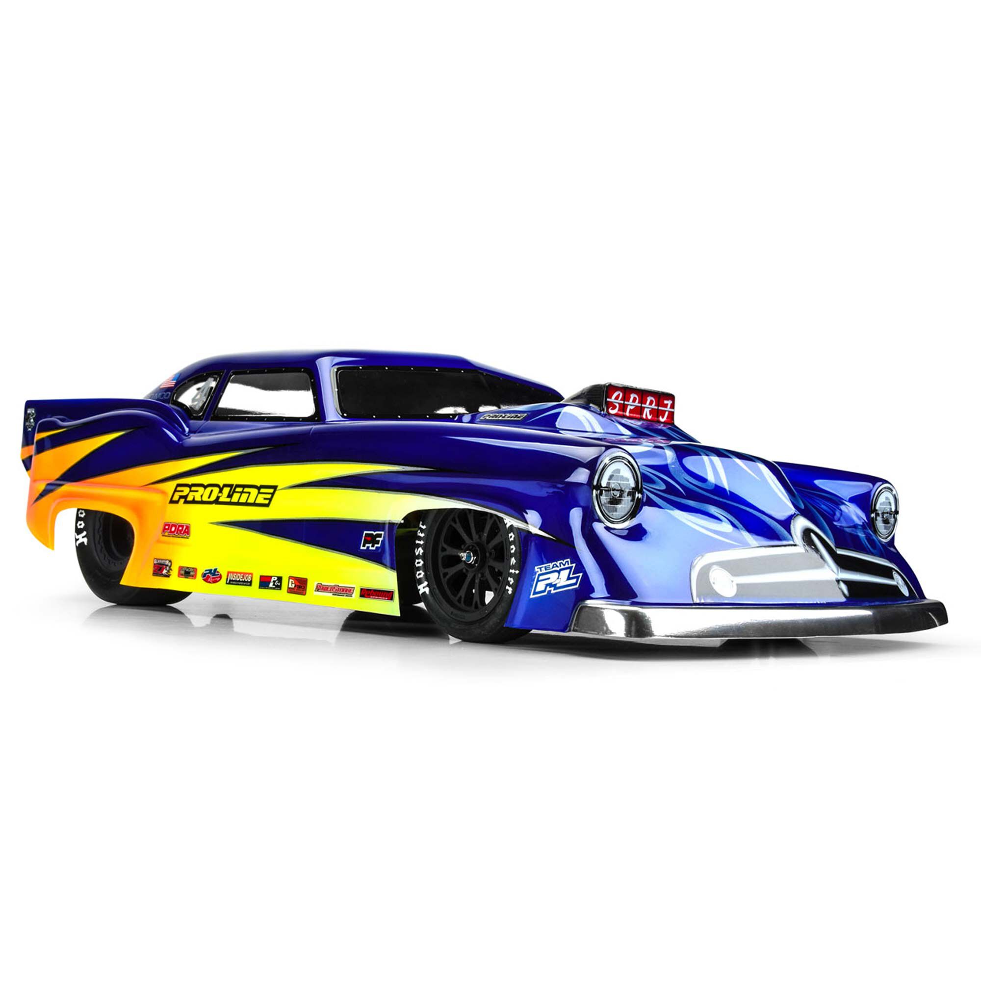 1/10 Super J Pro-Mod Clear Body: Drag Car-3