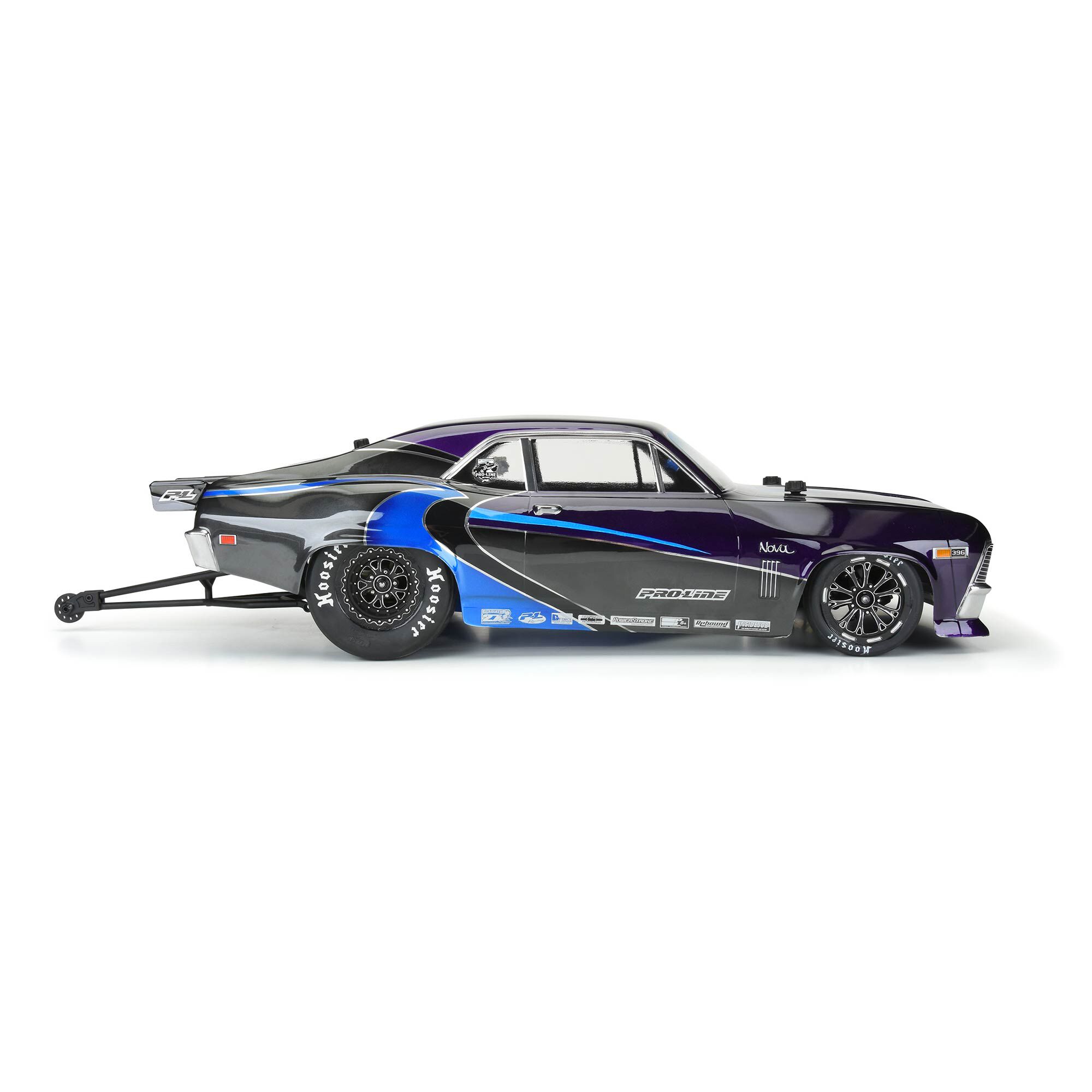 1/10 1969 Chevrolet Nova Clear Body: Drag Car-4