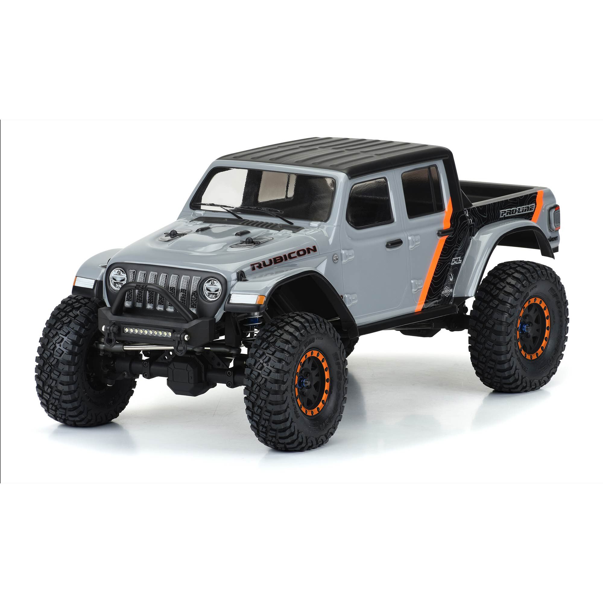 1/10 2020 Jeep Gladiator Clear Body 12.3" (313mm) Wheelbase-3