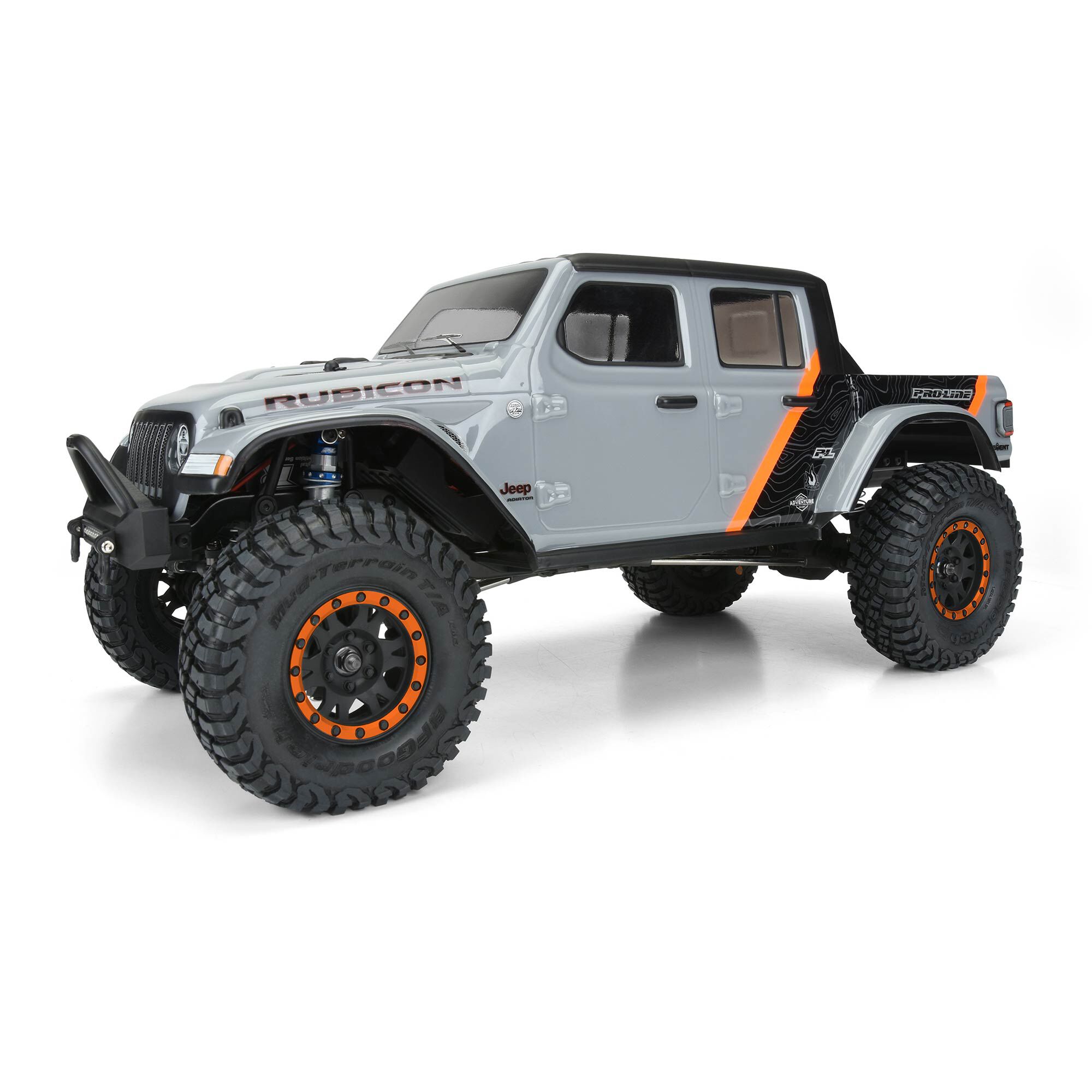 1/10 2020 Jeep Gladiator Clear Body 12.3" (313mm) Wheelbase-6
