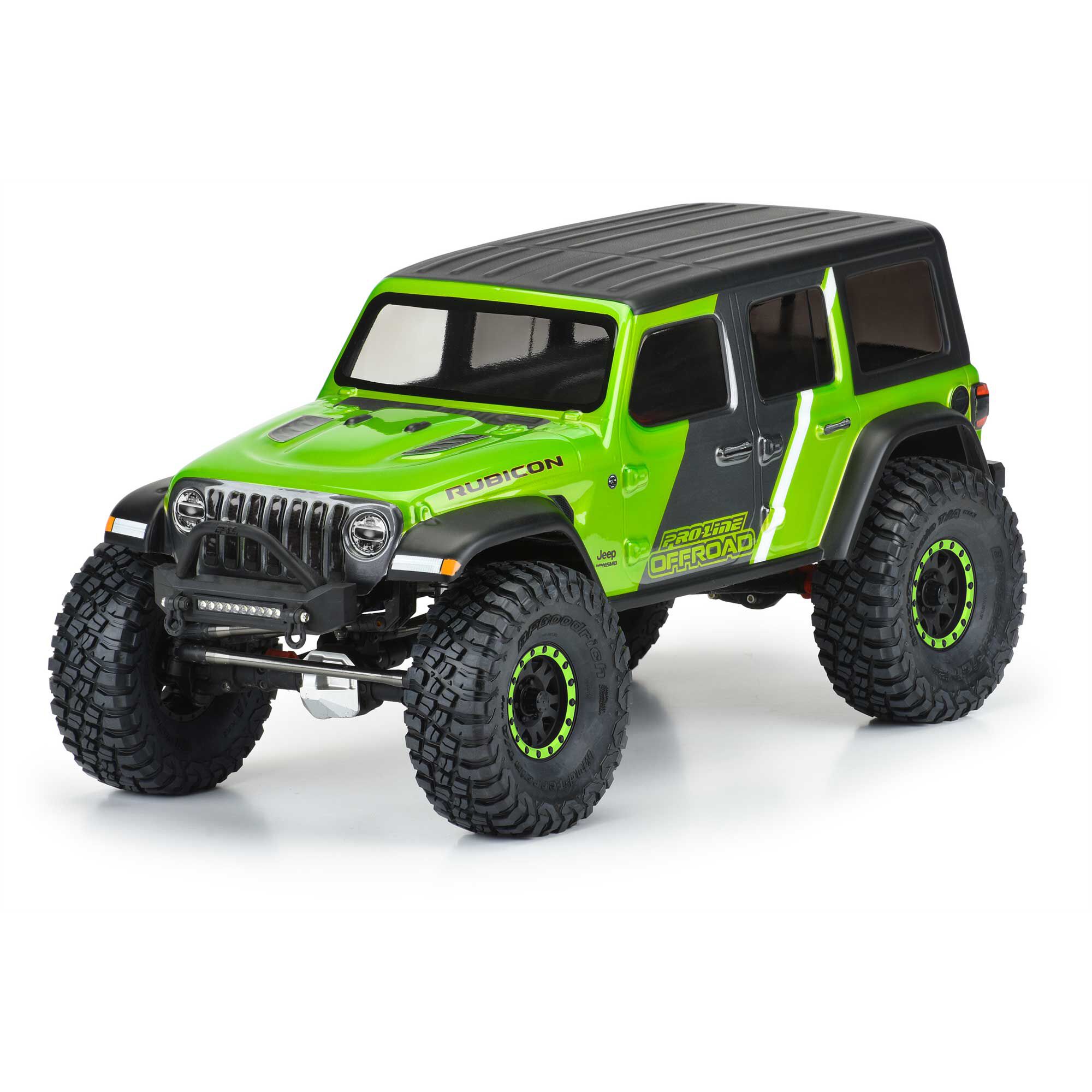 1/10 Jeep Wrangler JL Unlimitd Rubcn Clr Bdy 12.3" (313mm) W-4