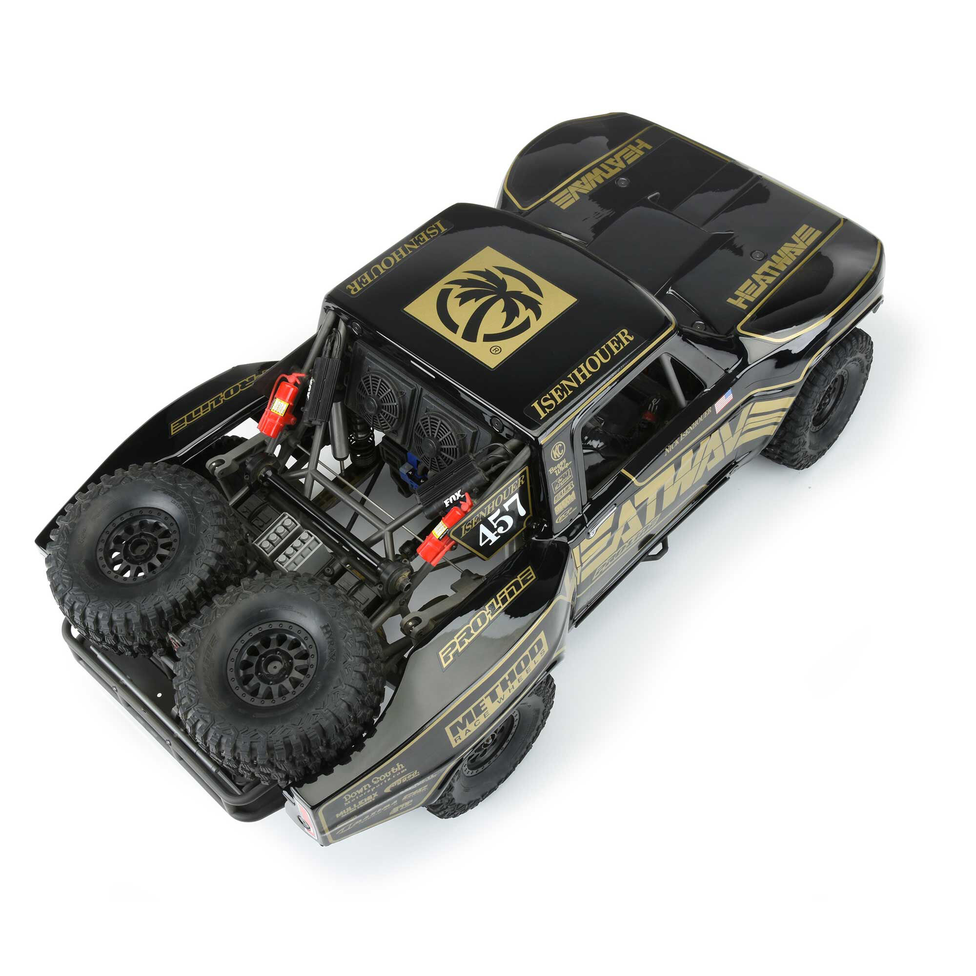 1/7 Pre-Cut 1967 Ford F-100 Heatwave Black: Unlimited Desert-6