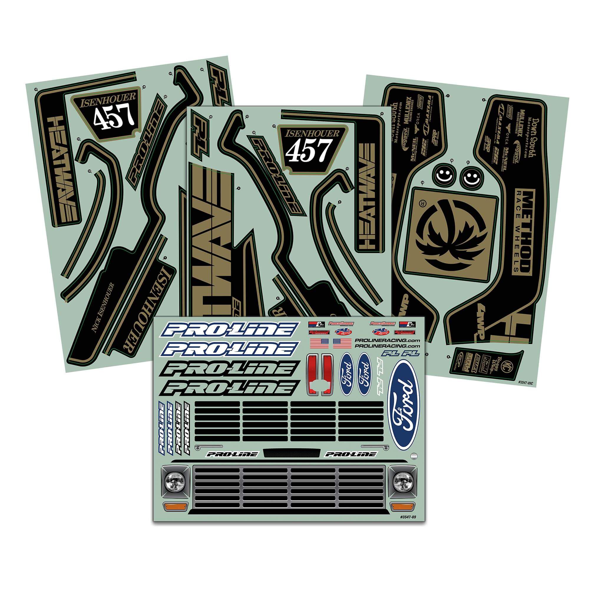 1/7 Pre-Cut 1967 Ford F-100 Heatwave Black: Unlimited Desert-9