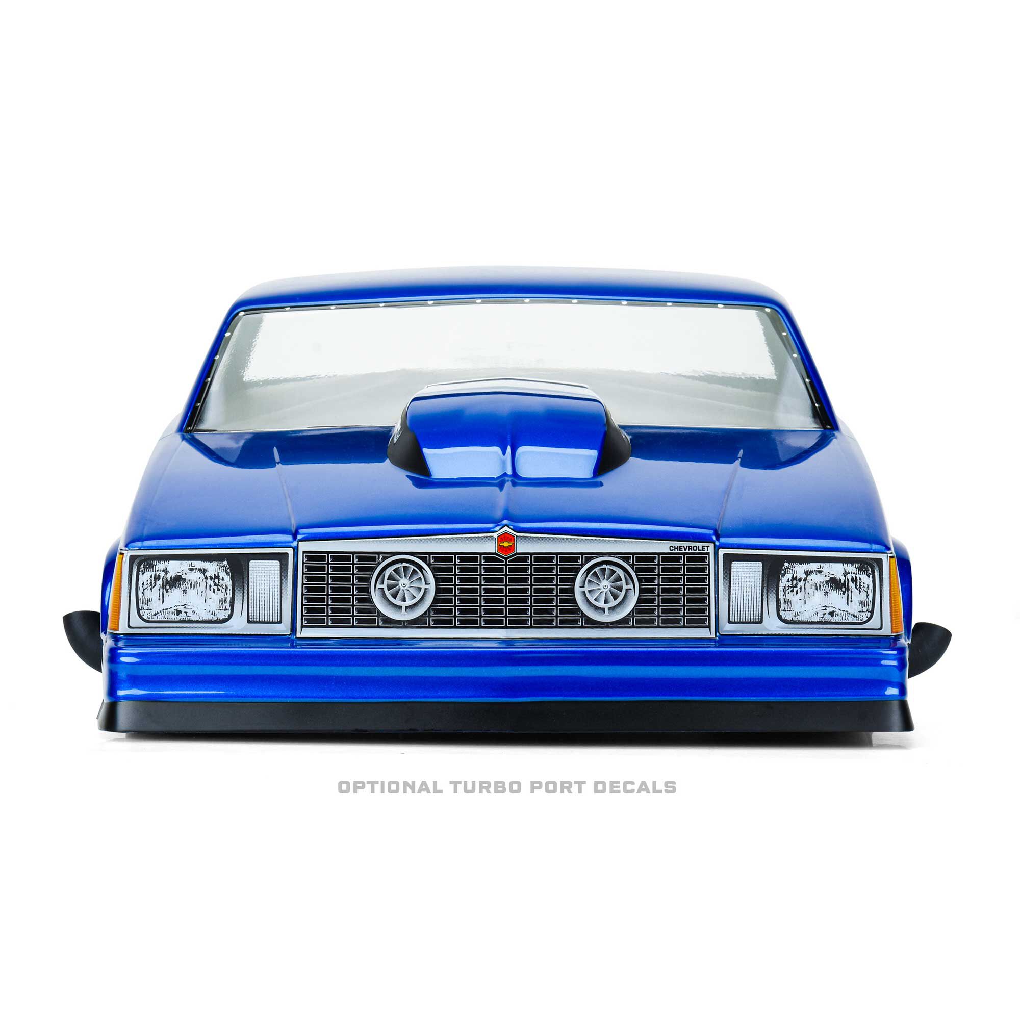 1/10 1978 Chevrolet Malibu Clear Body: Drag Car-6
