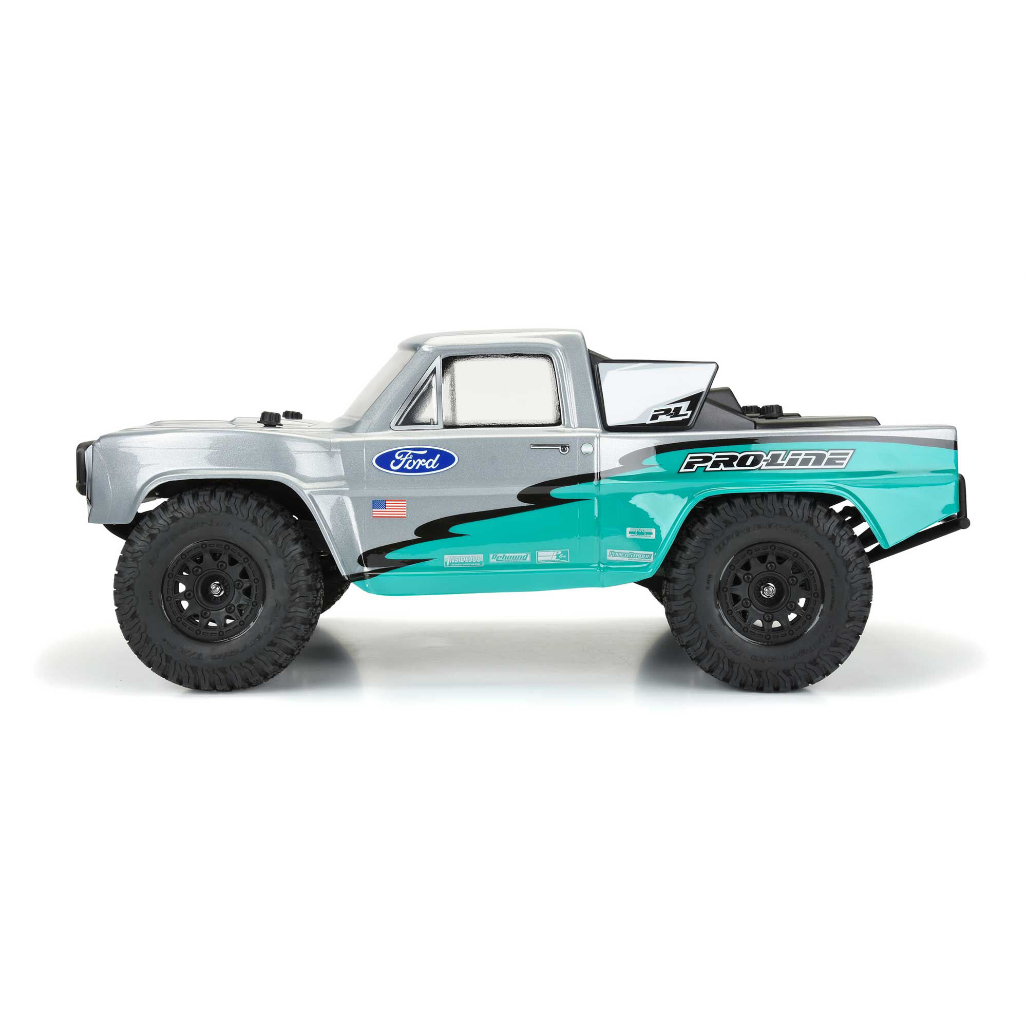 1/10 Pre-Cut 1967 Ford F-100 Race Truck Clear Body: Short Co-5