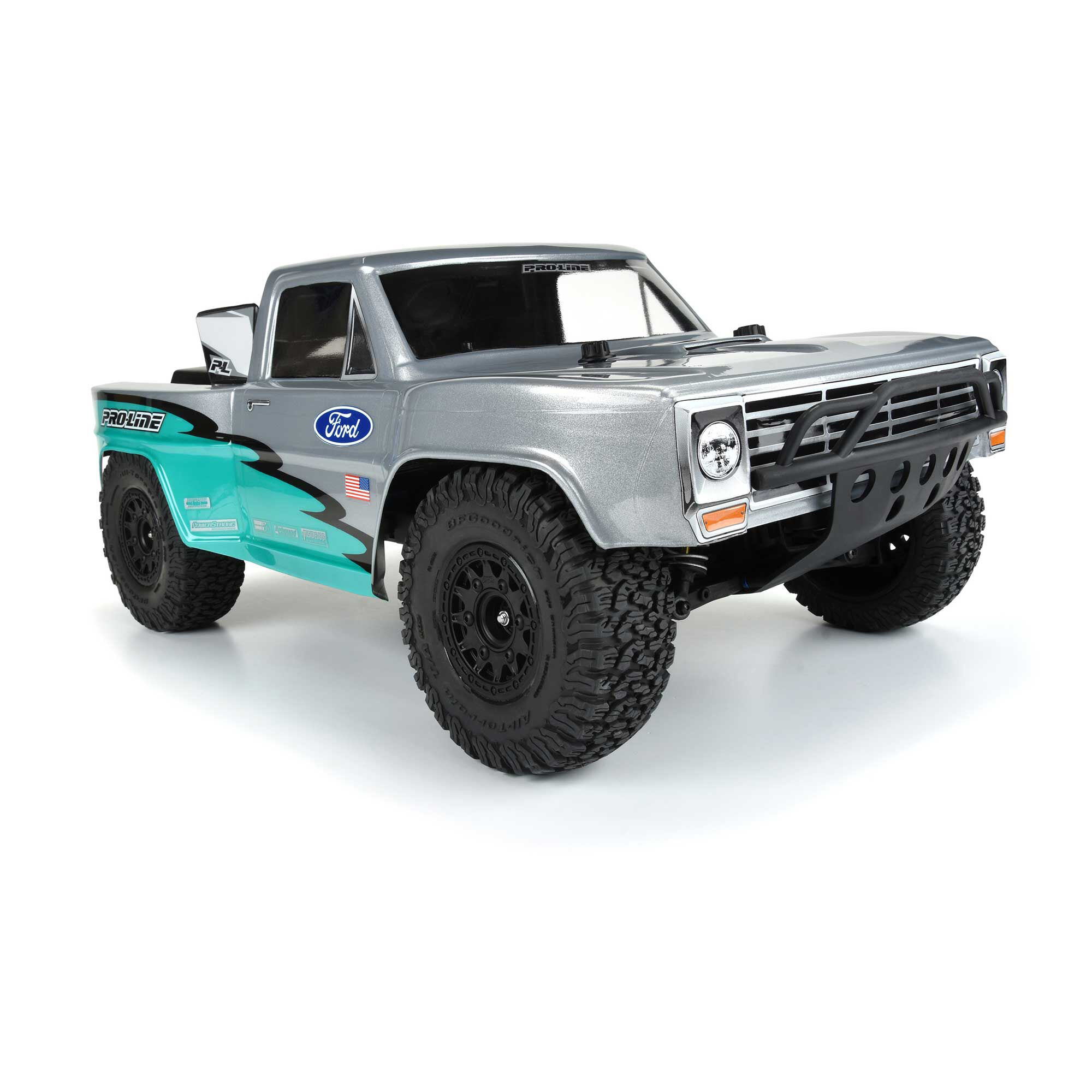 1/10 Pre-Cut 1967 Ford F-100 Race Truck Clear Body: Short Co-7