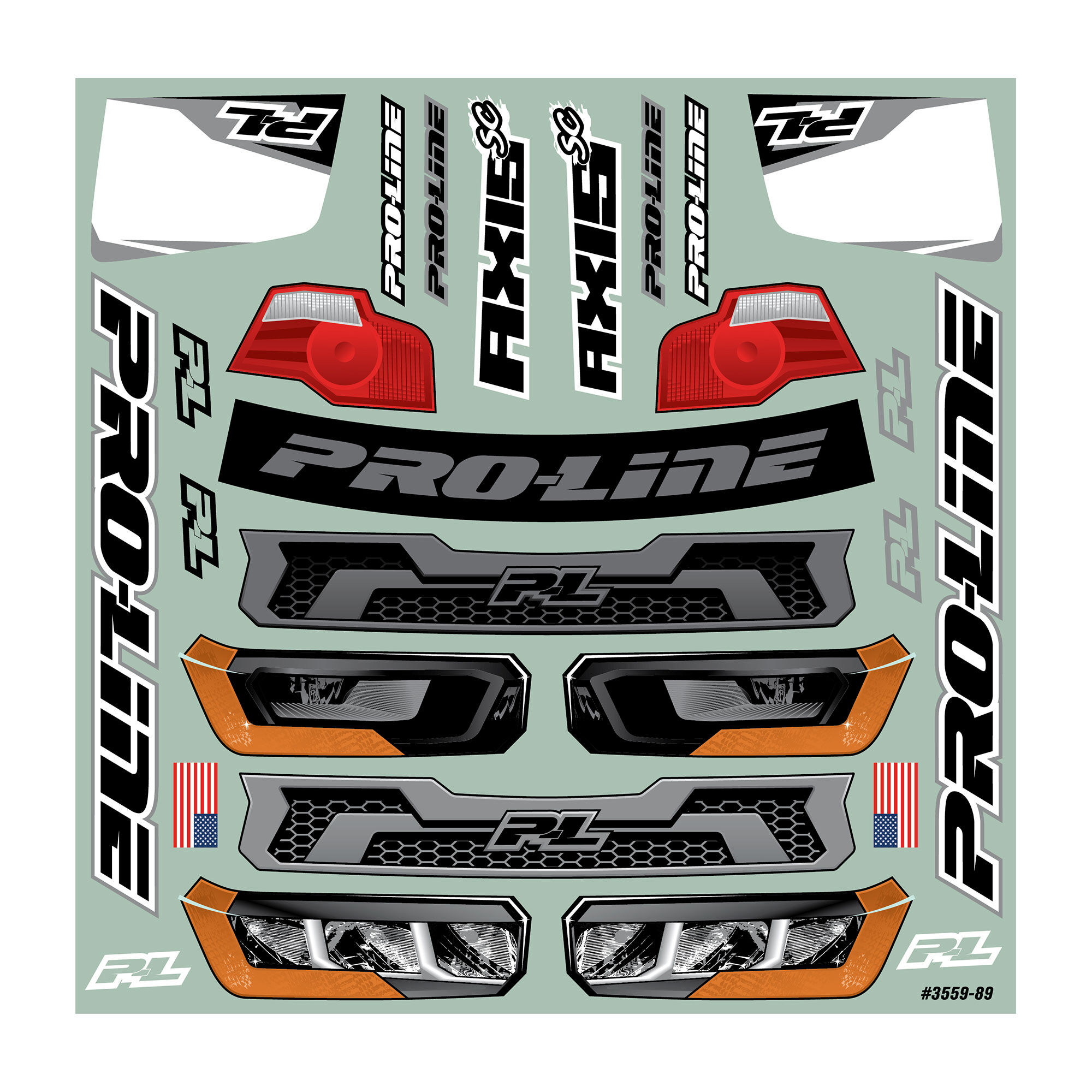 1/10 Axis SC Clear Body: Short Course-7