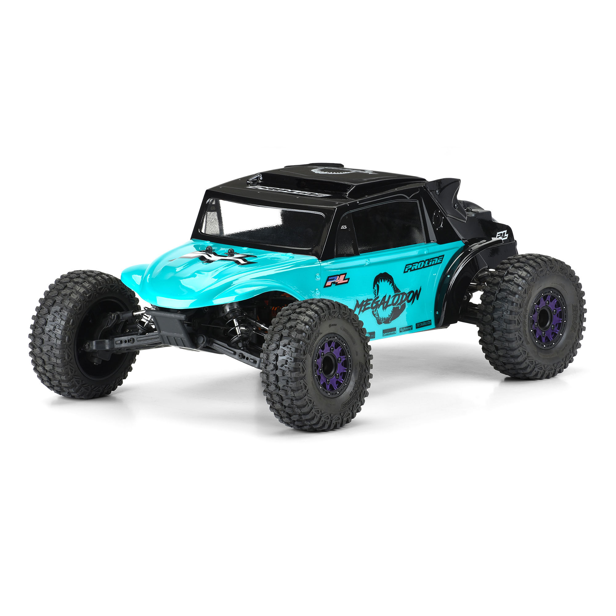 1/10 Megalodon Desert Buggy Clear Body: Short Course-3