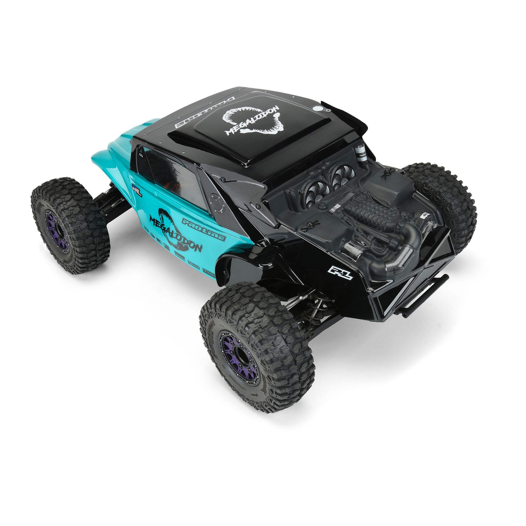 1/10 Megalodon Desert Buggy Clear Body: Short Course-5