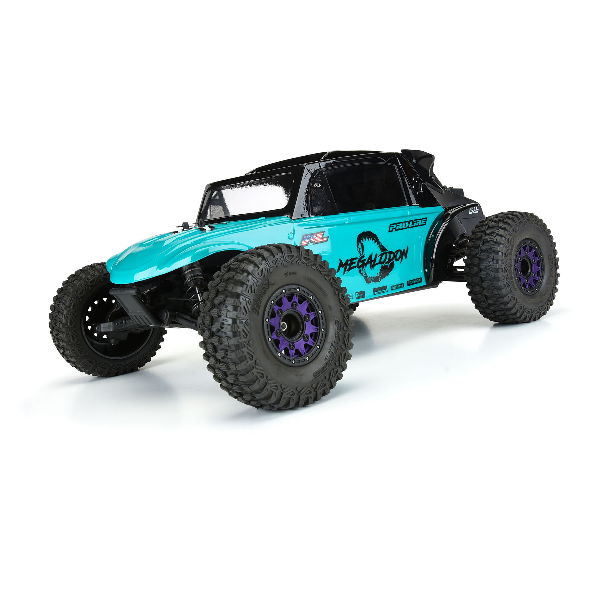 1/10 Megalodon Desert Buggy Clear Body: Short Course-6