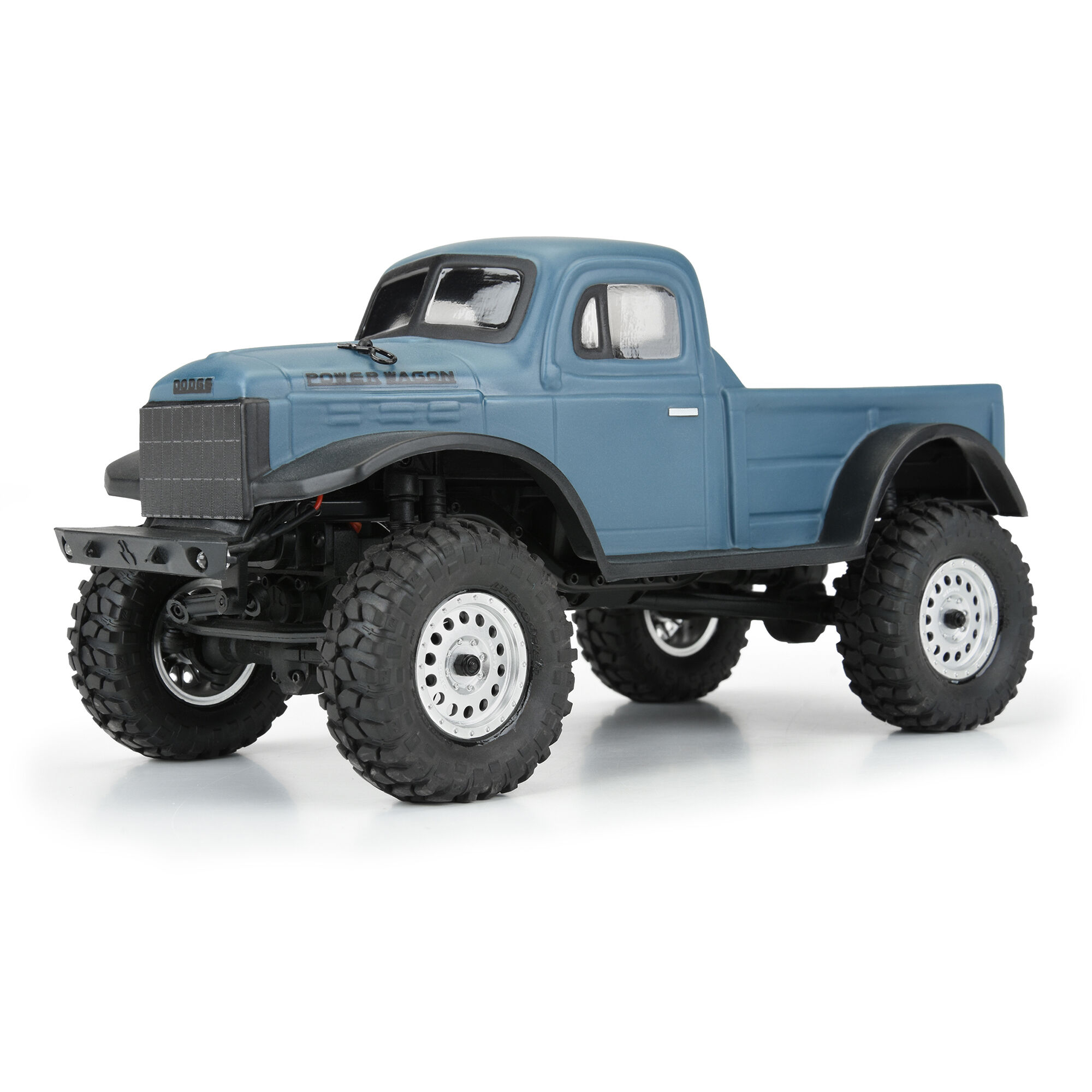 1/24 1946 Dodge Power Wagon Clear Body: SCX24 JLU-6