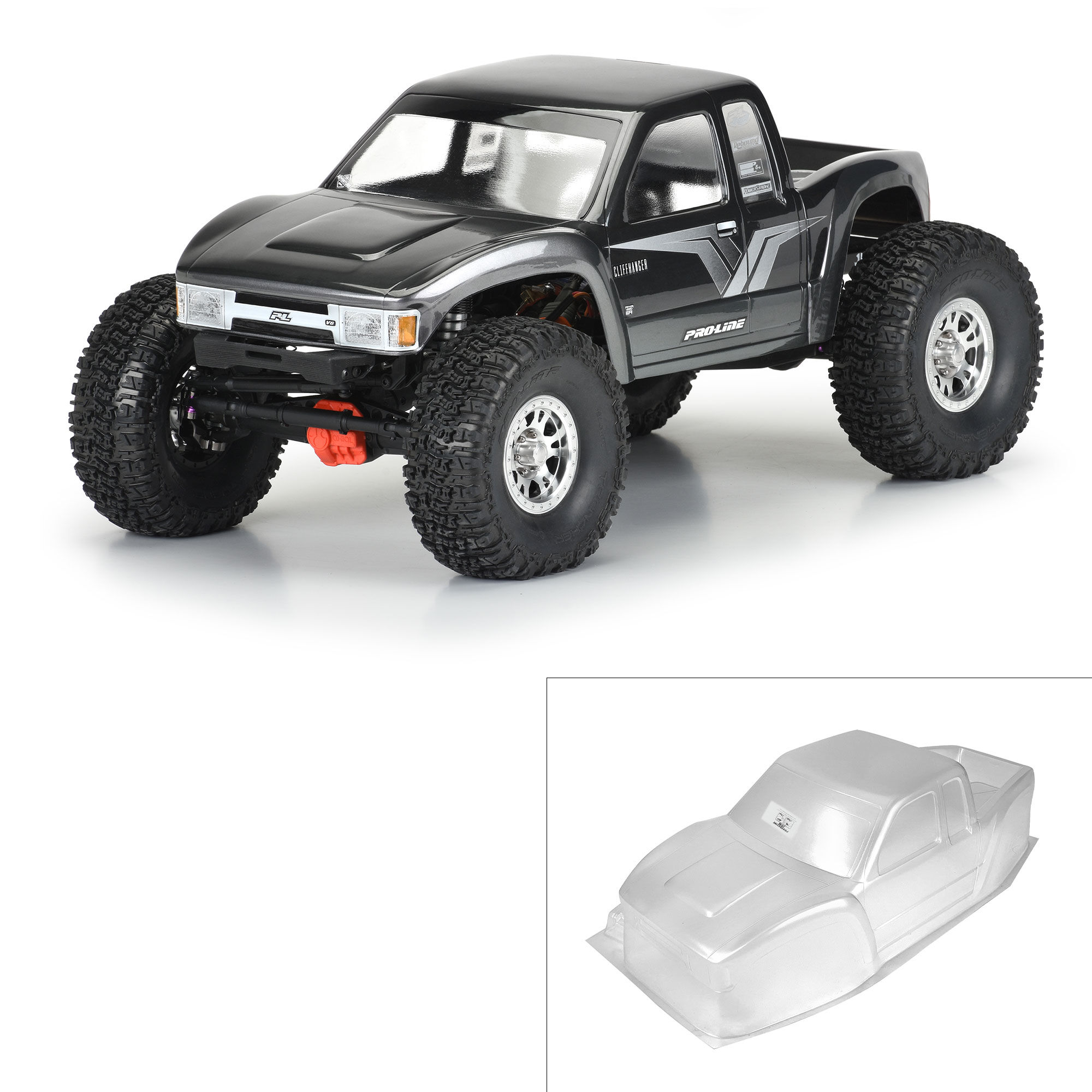 1/10 Cliffhanger High Performance Clear Body 12.3