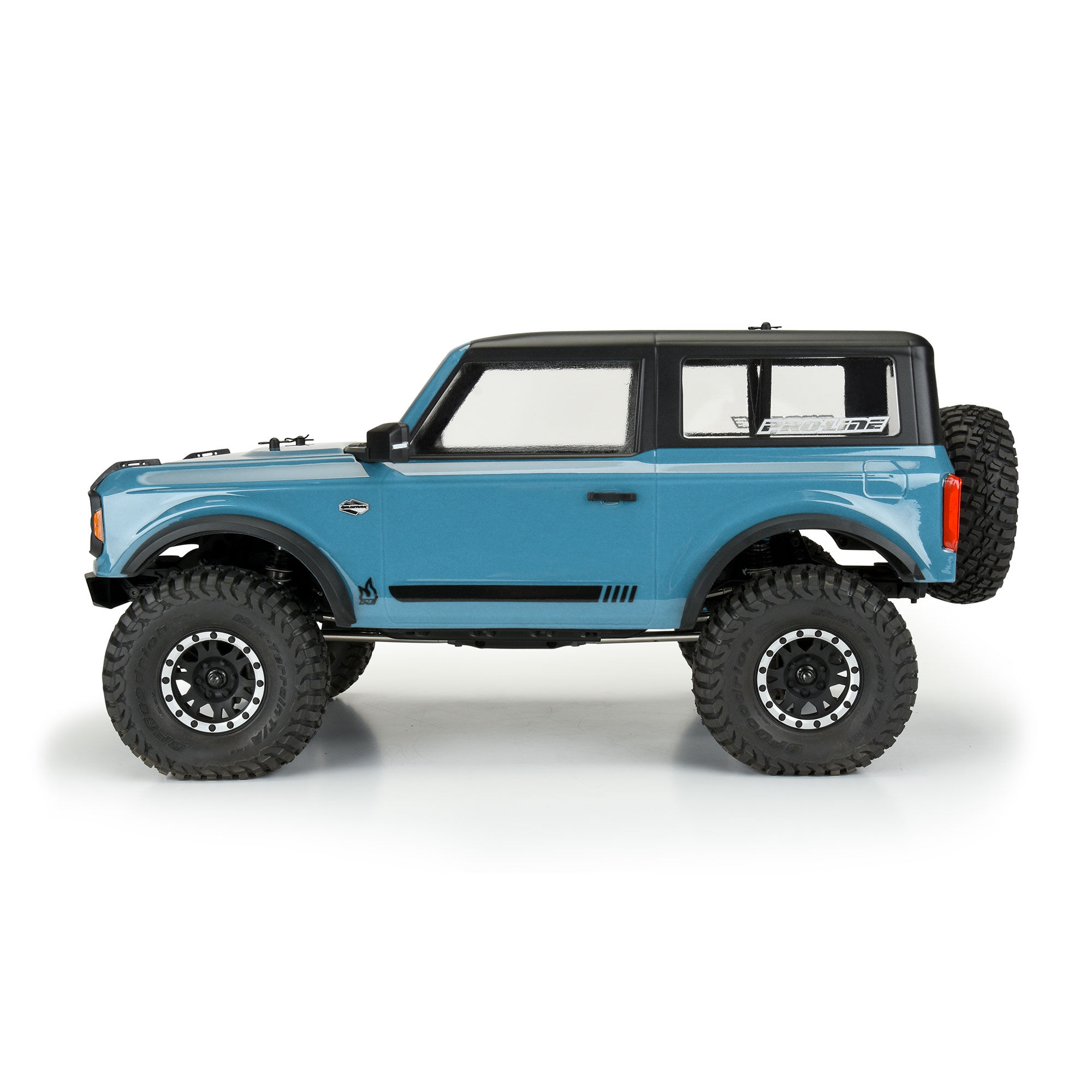 1/10 2021 Ford Bronco Clear Body Set 11.4" Wheelbase: Crawle-4