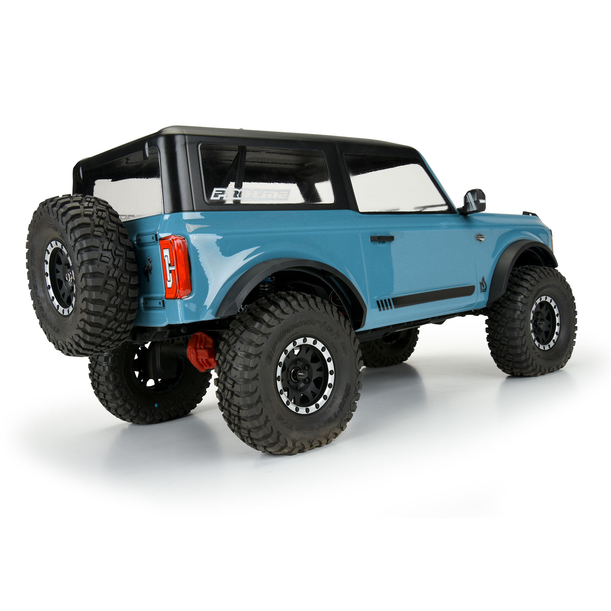 1/10 2021 Ford Bronco Clear Body Set 11.4" Wheelbase: Crawle-7