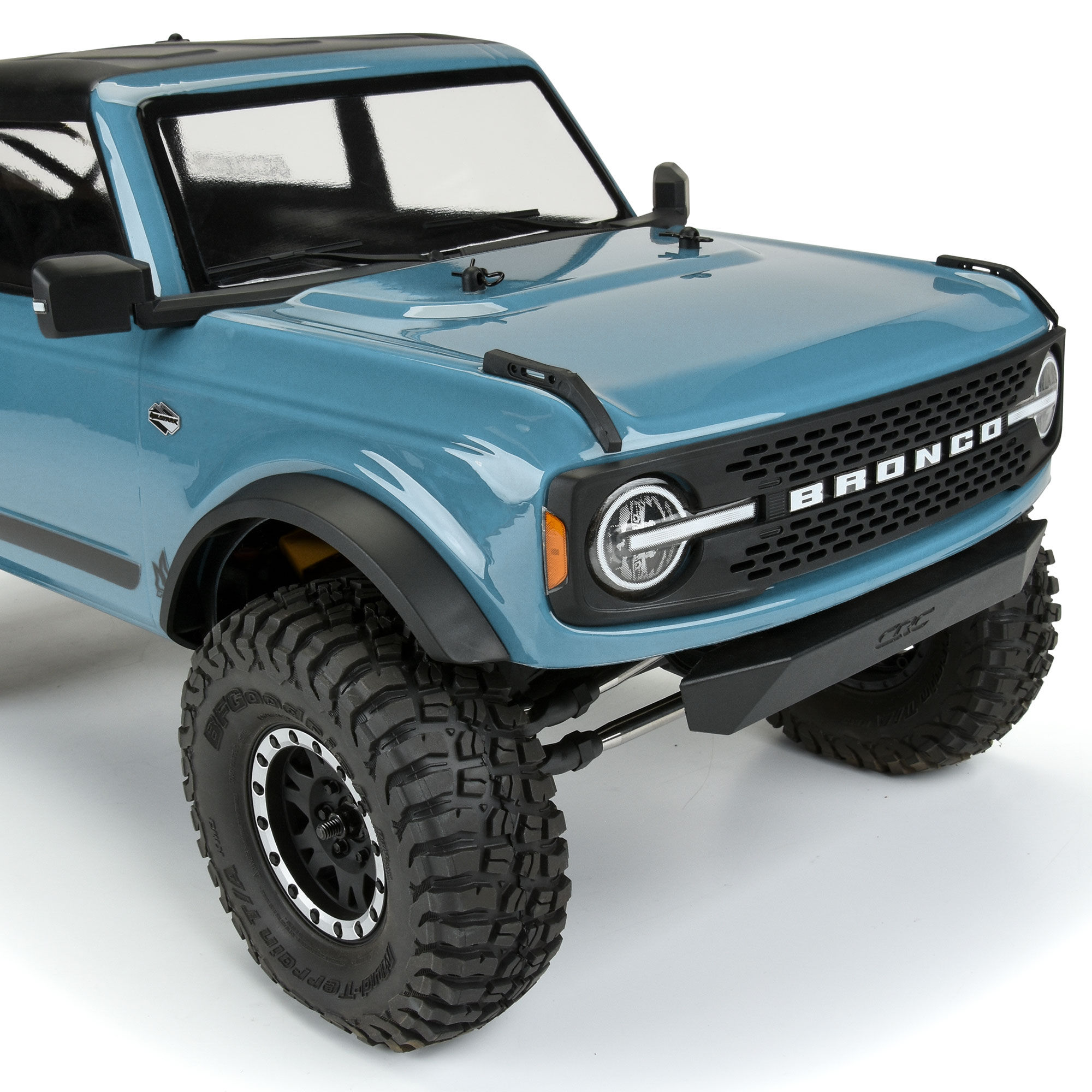 1/10 2021 Ford Bronco Clear Body Set 11.4" Wheelbase: Crawle-8