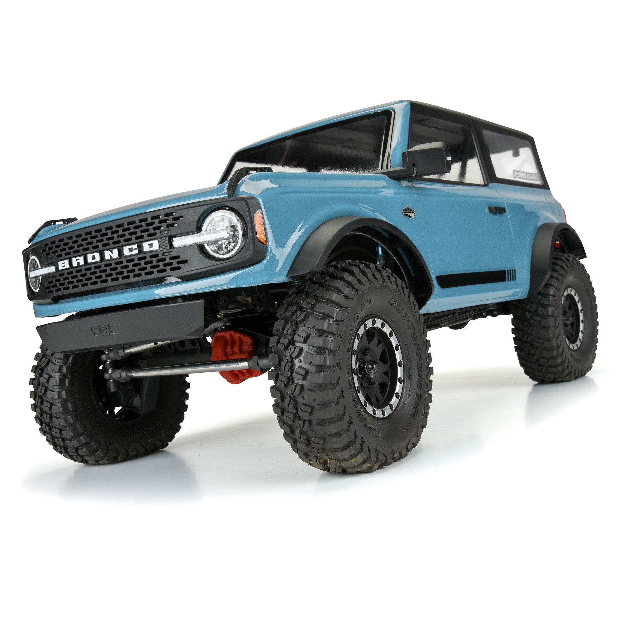 1/10 2021 Ford Bronco Clear Body Set 11.4" Wheelbase: Crawle-9